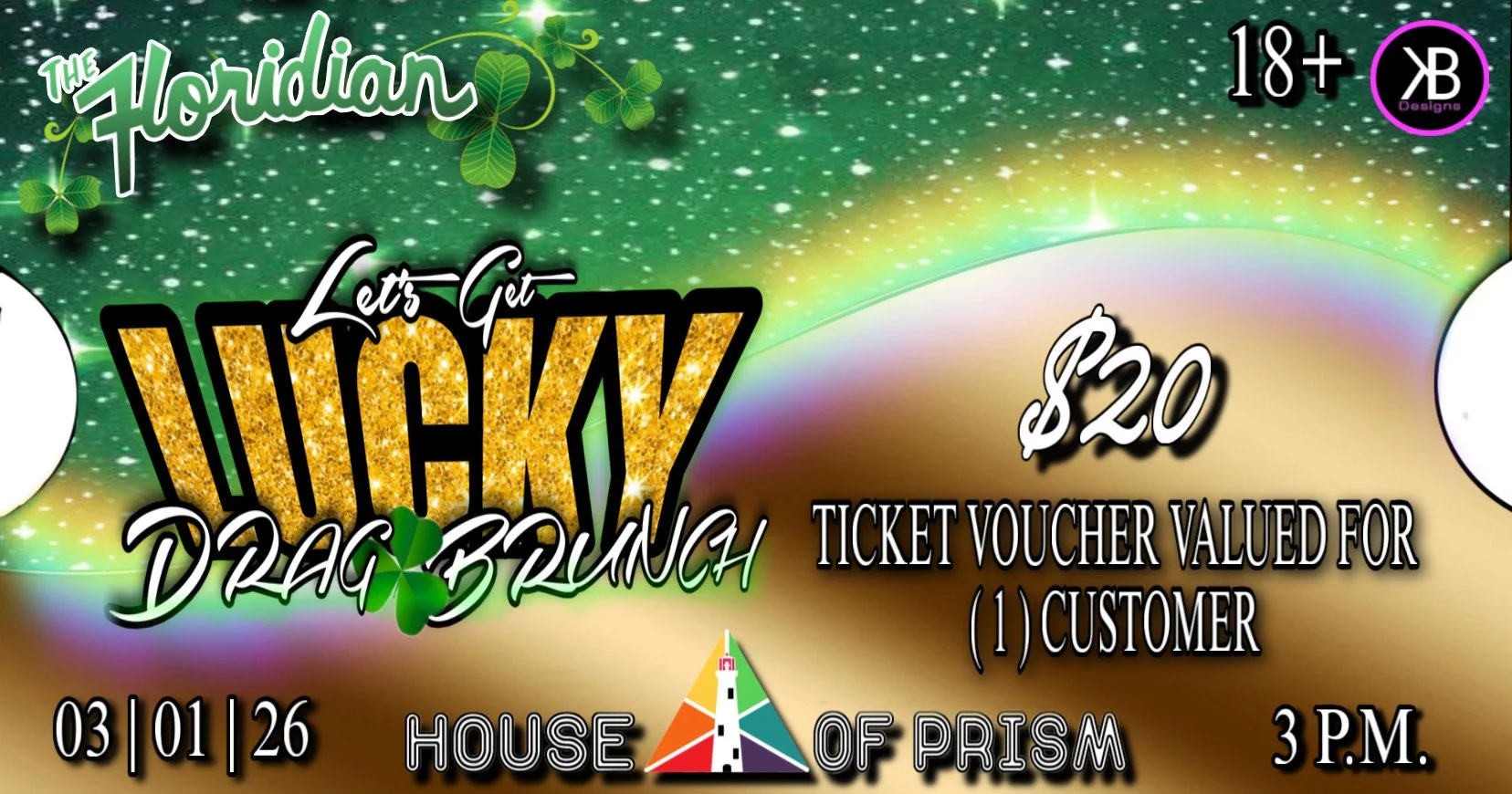 Let's Get Lucky Drag Brunch