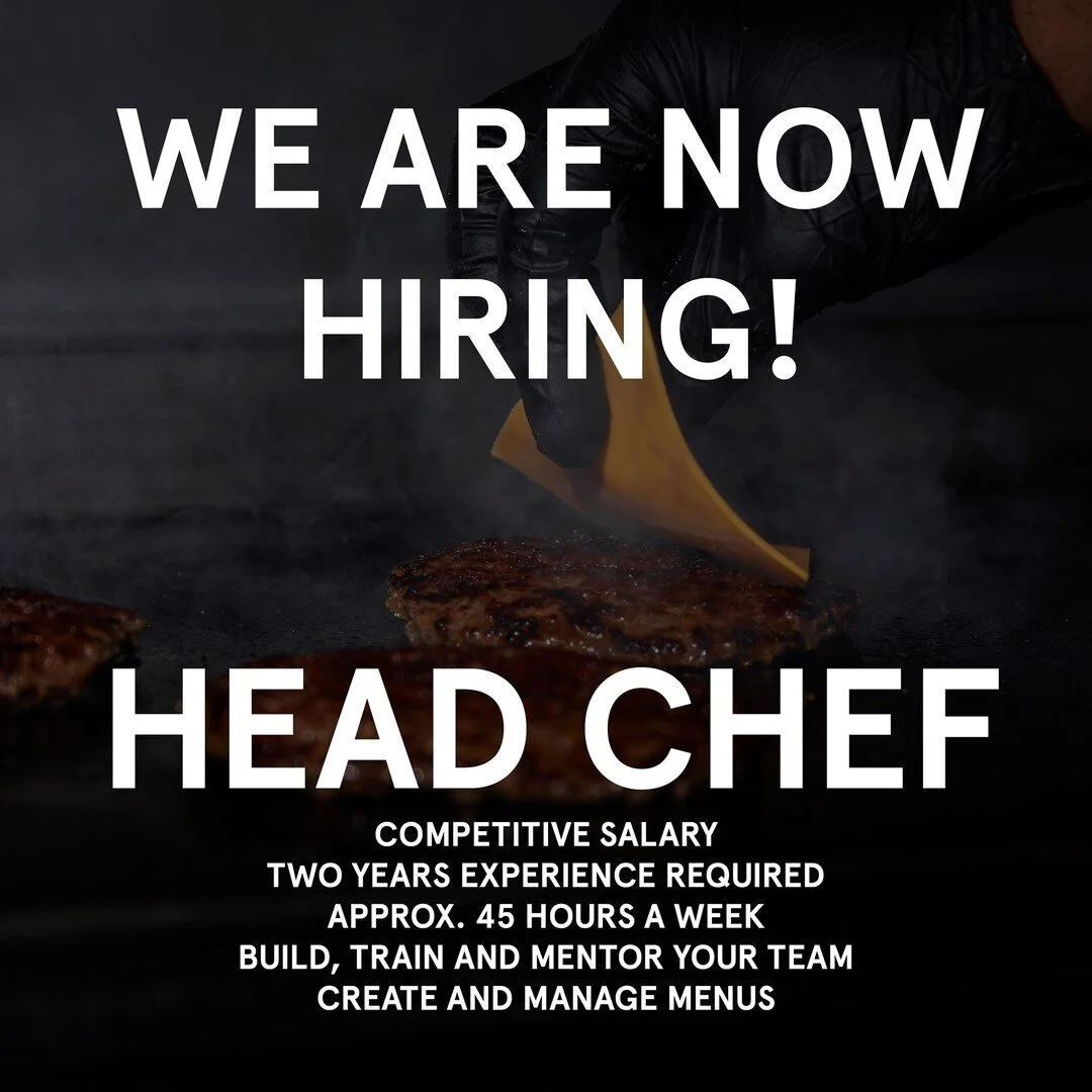 We’re currently on the lookout for a Head Chef here at Saw Grinders Union
To find out more and apply, head to sawgrindersunion.com/careers