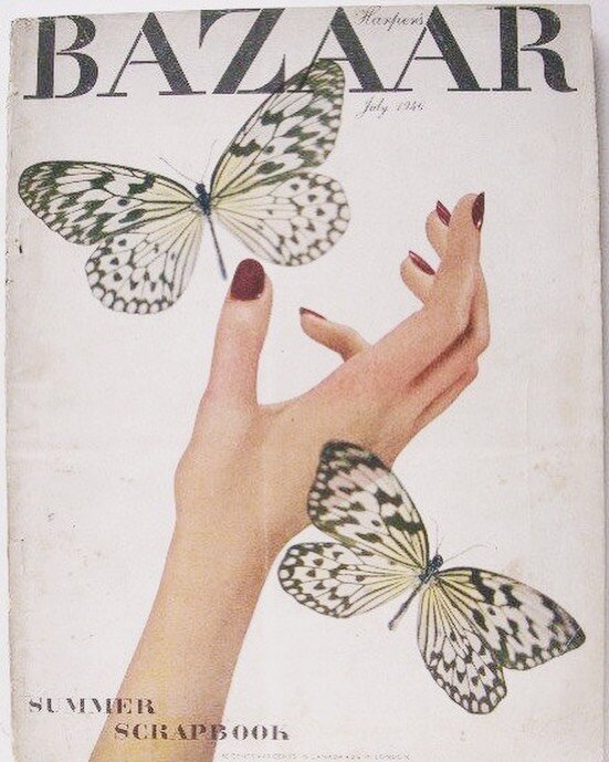 &ldquo;On the cover of the magazine in fig. 9 we simply see a hand reaching out for two butterflies. This is moving away from the tradition of featuring an image of a woman, illustrated or photographed, on the front of the magazine to a new era of ex
