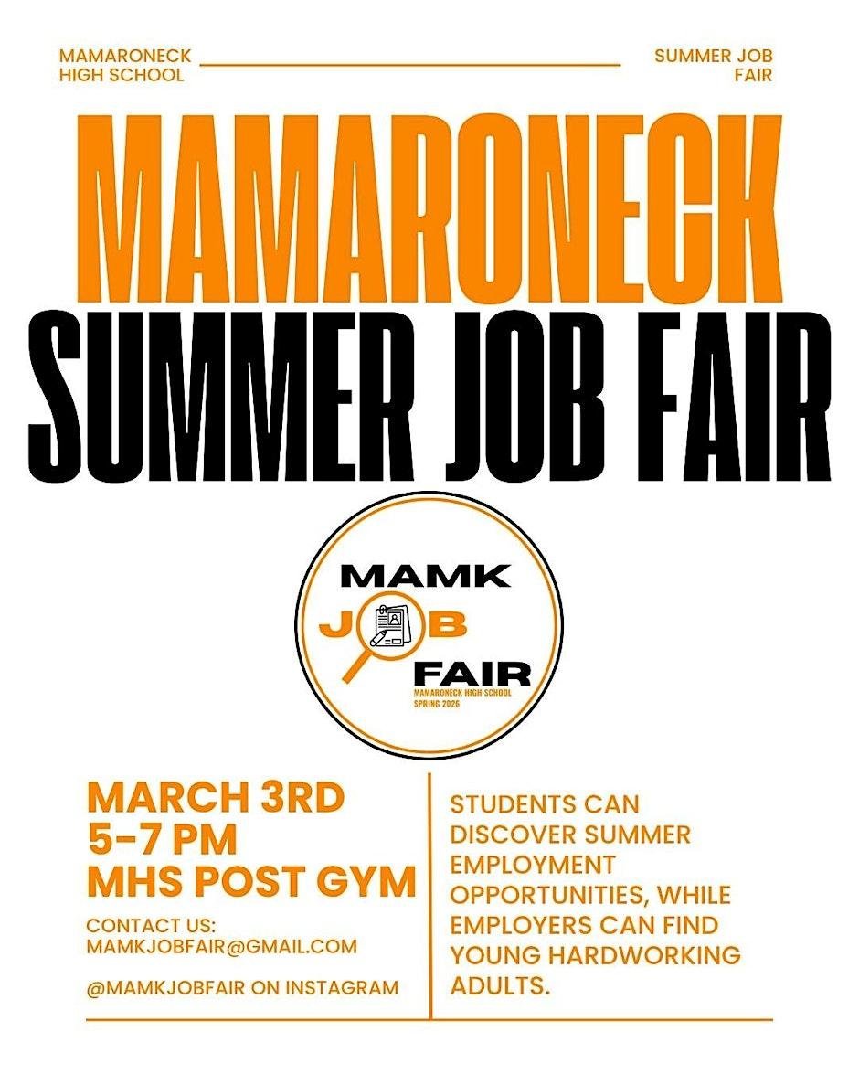 Mamaroneck High School Job Fair