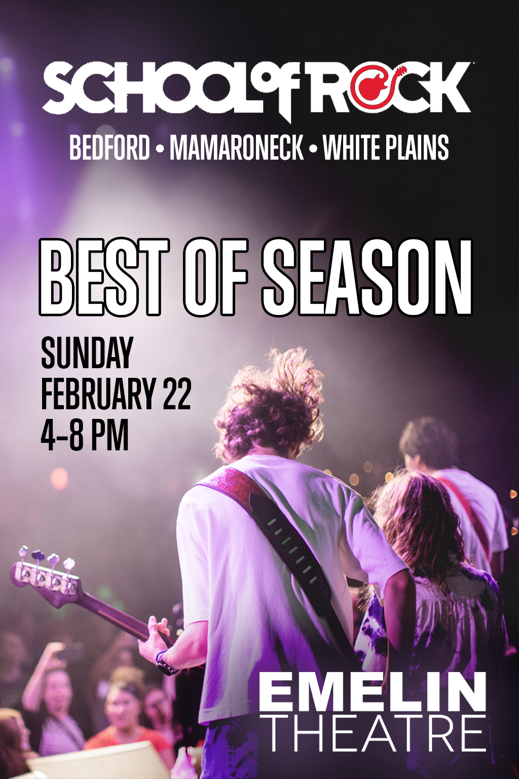 School of Rock Best of Season Show at the Emelin Theatre