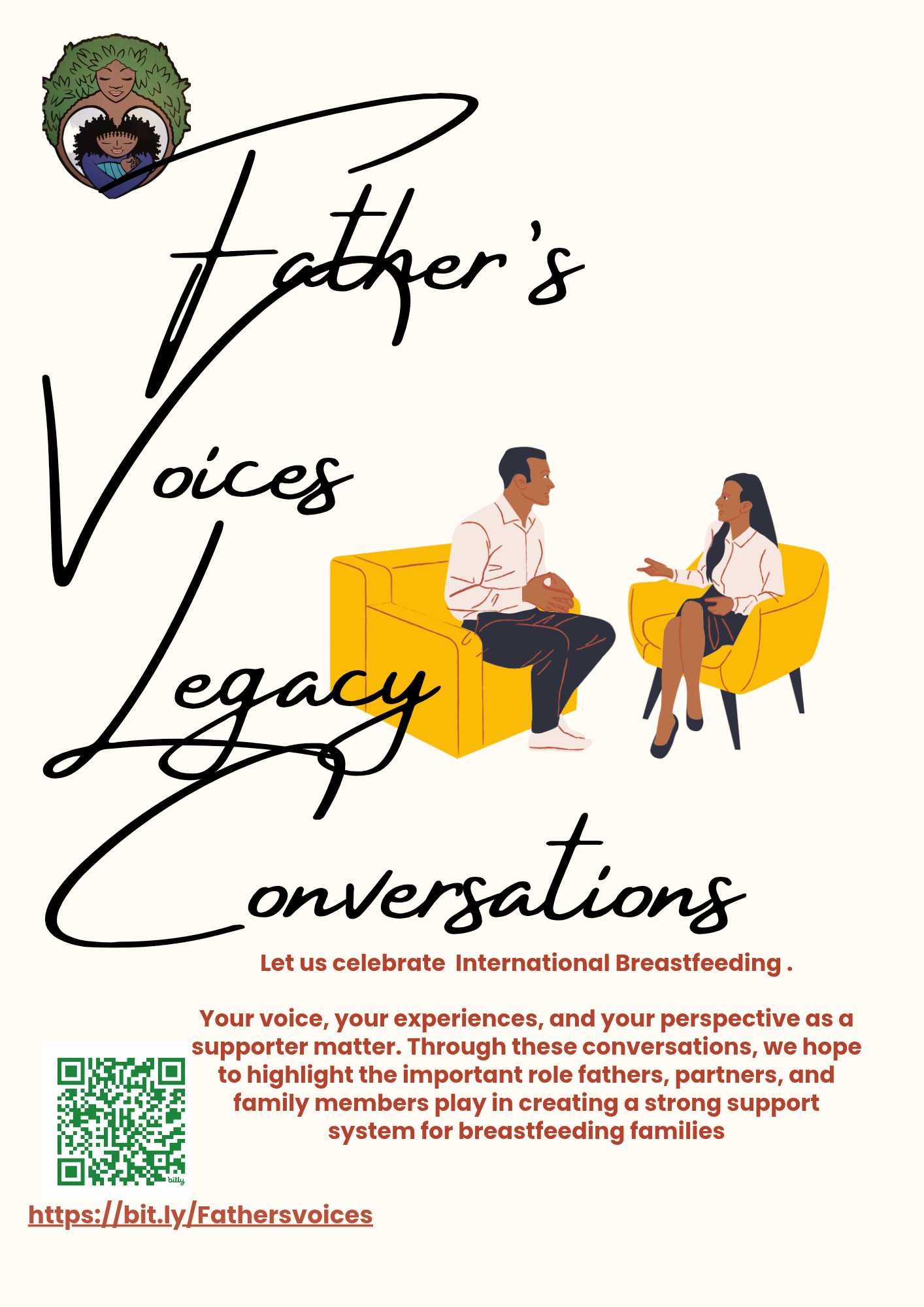 Father’s Voices Legacy Conversations "The Stories Behind the Support”
