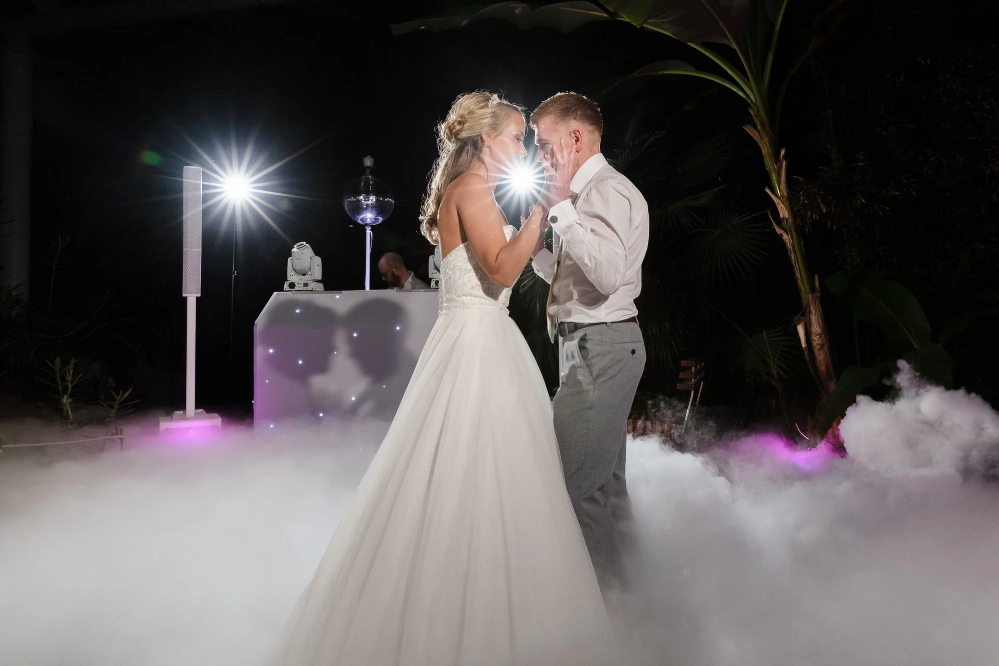 Bride and Groom dancing at a Malvern Wedding