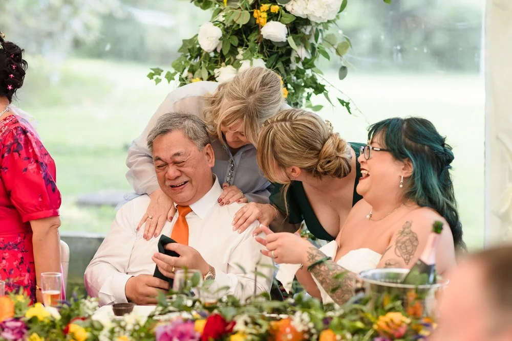 real wedding photo at Bordesley Park