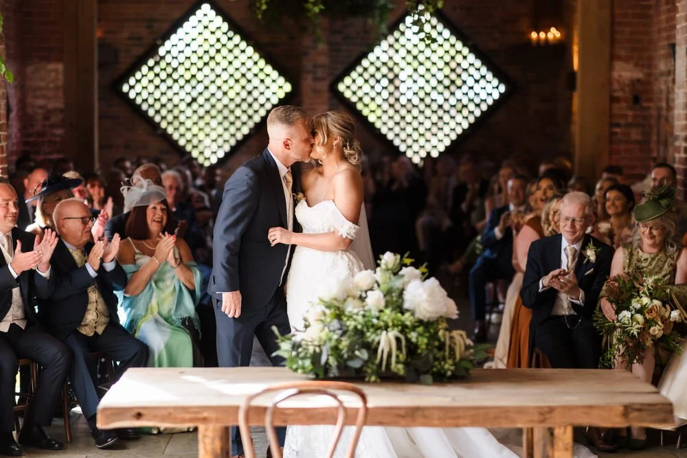 Shustoke Barn Wedding Photo
