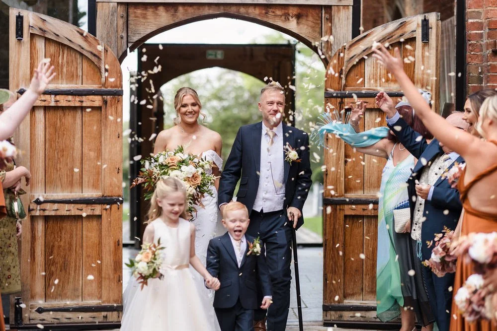 Shustoke Barn Wedding Photo