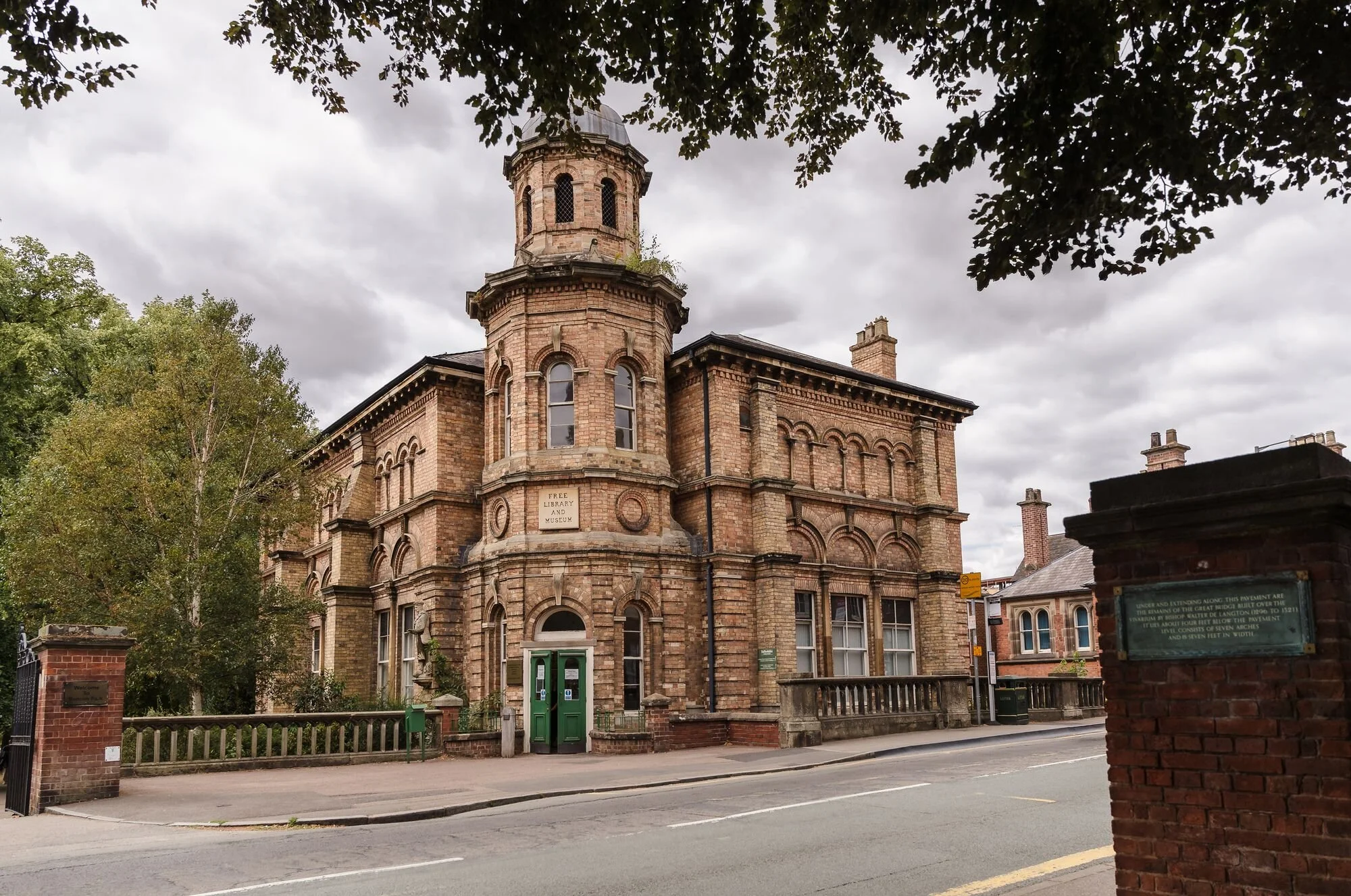 The Old Library building on Bird Street, home of Lichfield Registry Office, wedding photography by Once in a Lifetime Photography.