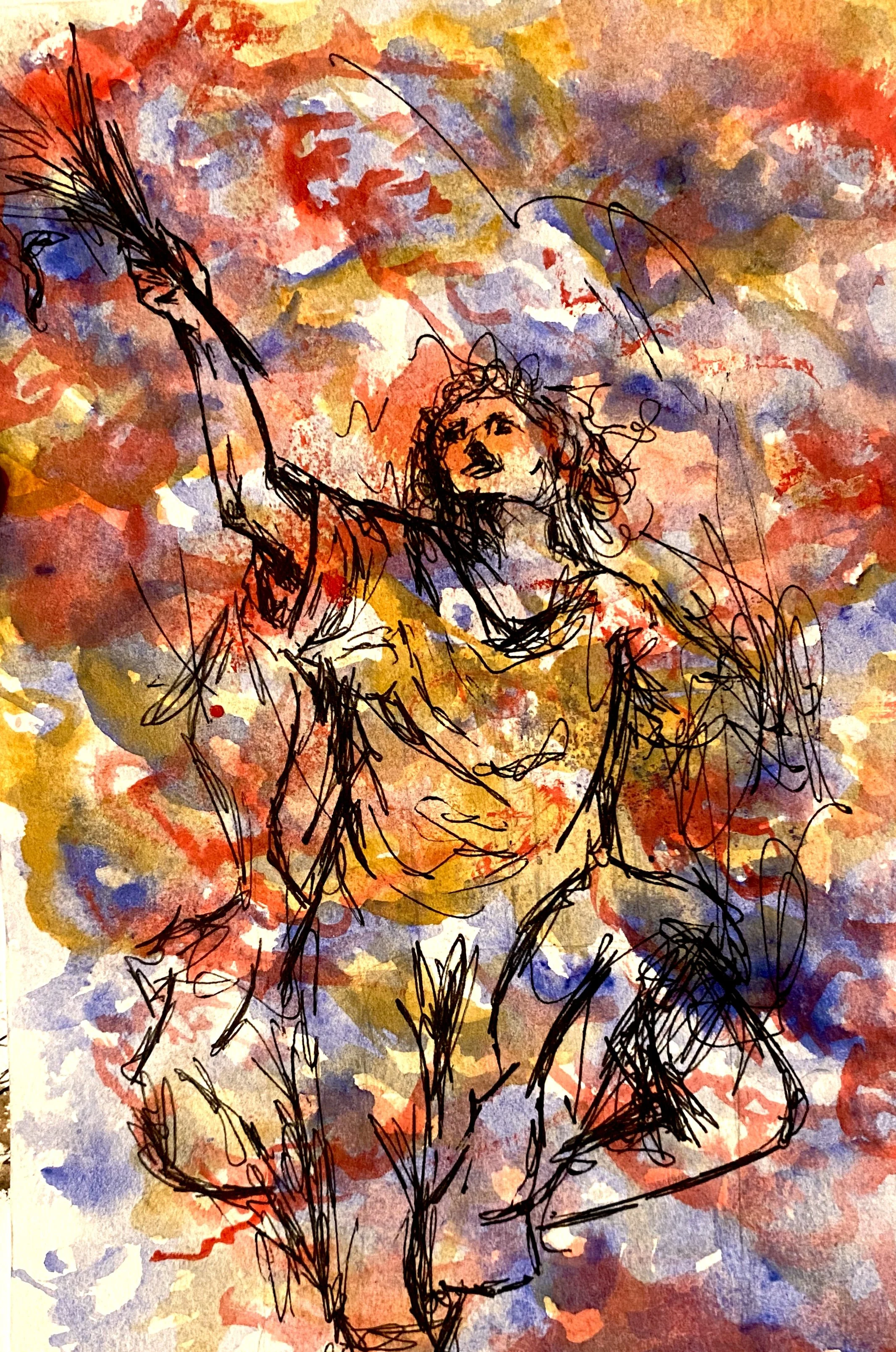 SOLD - Painting the Sunset