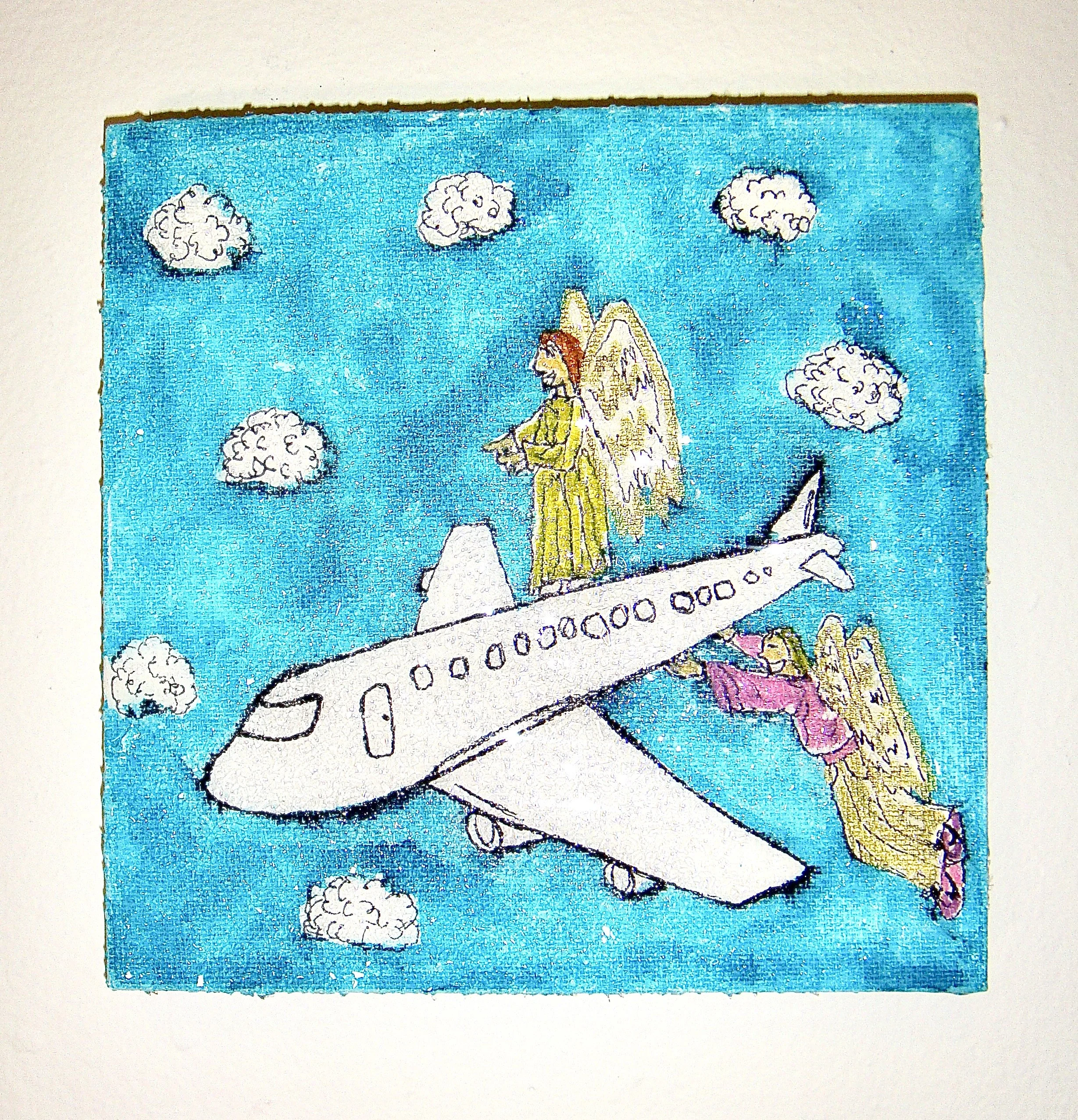 Heavenly Turbulence, 6"x6," $200