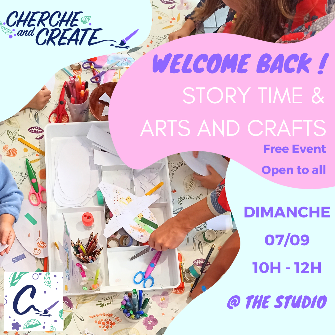 Welcome Back Event ! (Story Time & Arts and Crafts) FREE