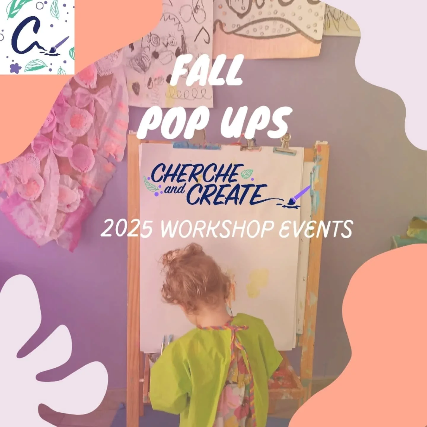 🍁🍂 Fall Workshops 🍄🇬🇧
The sun is setting earlier and earlier... it's time we added an extra dose of sunshine to our days ! 

🌞 FALL POP UPS !

💛*new* English Artplay Group (18 mois - 3 ans)
Join us this fall for 4 artplay dates with full Engli