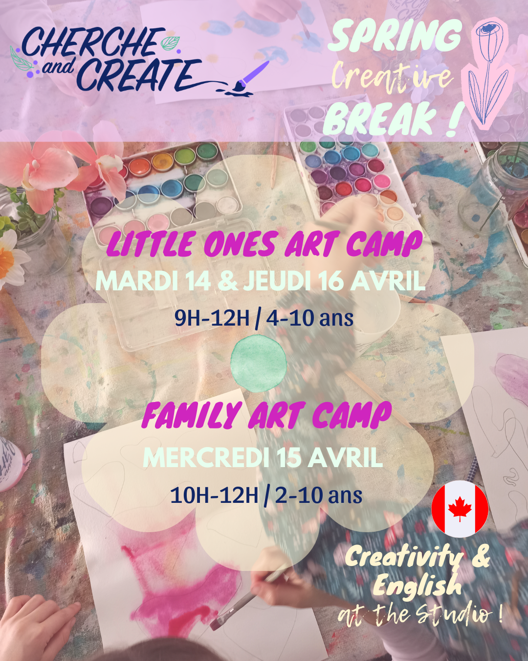 Spring Holiday Camp ! (Stages - vacances de printemps 2026) 