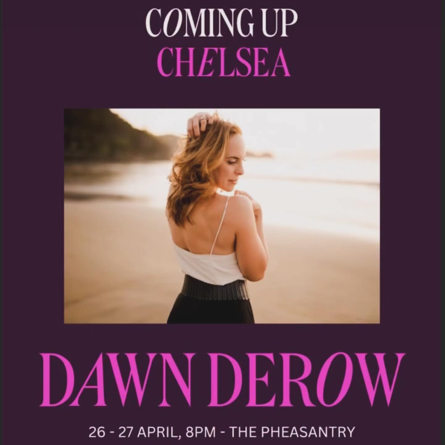 HEY LONDON!! I&rsquo;m here&hellip; and I hope you&rsquo;ll come out and see my brand new show @pizzaexpresslive 
The Pheasantry!!! 

Women&rsquo;s Work
With @dawnderow / @dawnderowfit 

Celebrating some Female Artists who have shattered glass ceilin