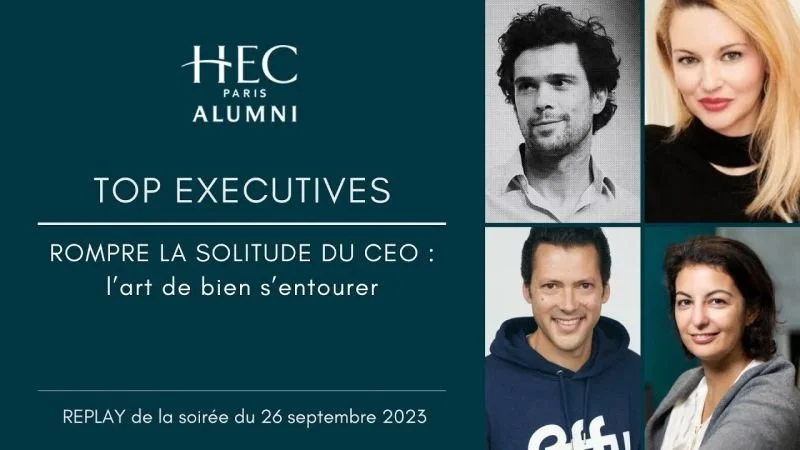 Talk HEC - La solitude du dirigeant