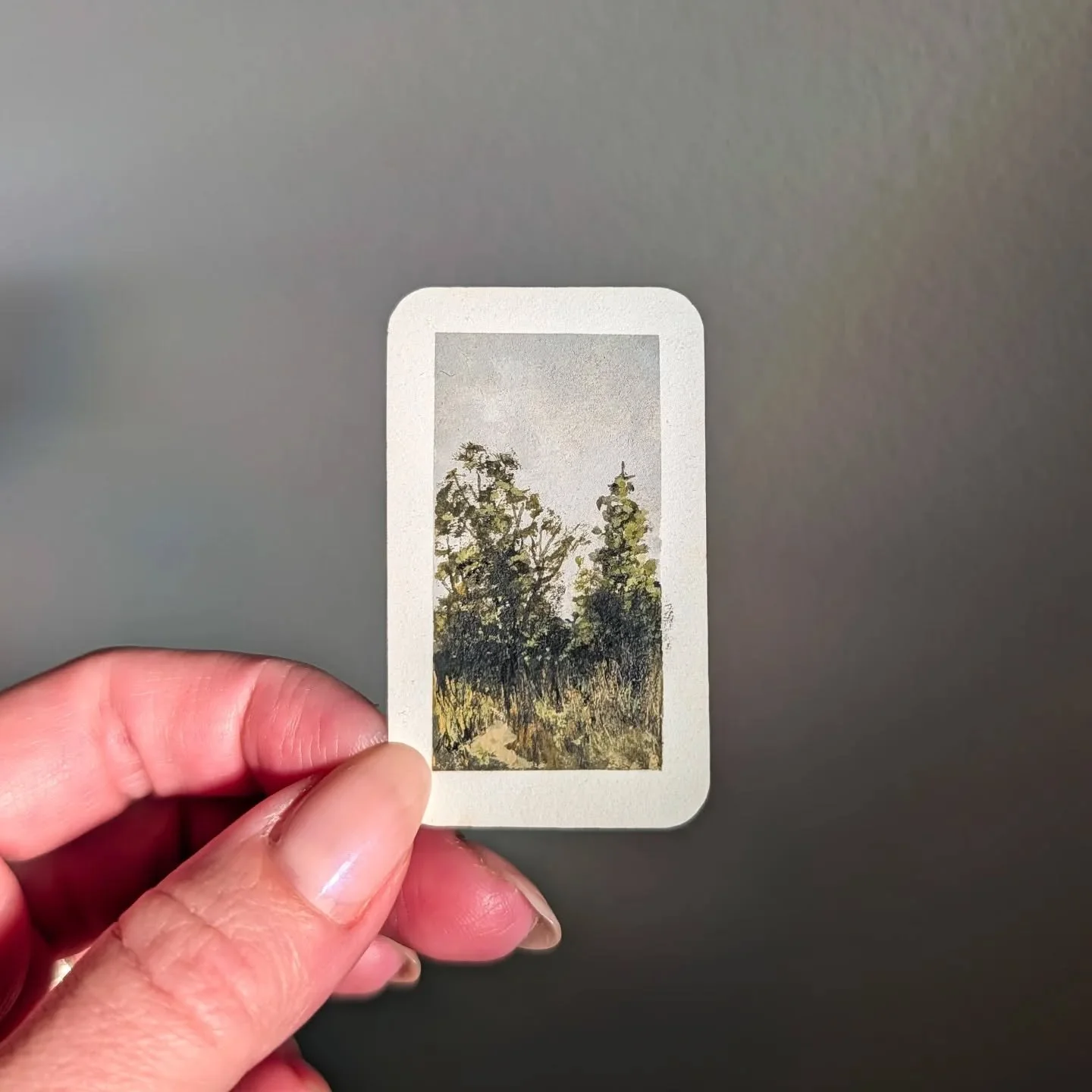 Day 12 | SOLD | Today was a struggle of a day with my color mixing! I just couldn't get the colors right where I wanted them to be. It took me stepping away for a couple of hours to get back into seeing my work in a new way and see where I needed to 