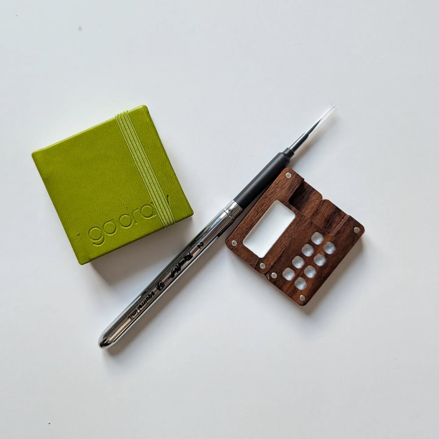 Giveaway!!!! 🌲🌲 CLOSED! WINNERS ARE @taraodonellphotos won the sketchbook palette and brush and @juliekjuliek won the sketchbook. Thank you everyone for entering!

I've collaborated with @go_draw to bring you this great giveaway to gift a mini sket