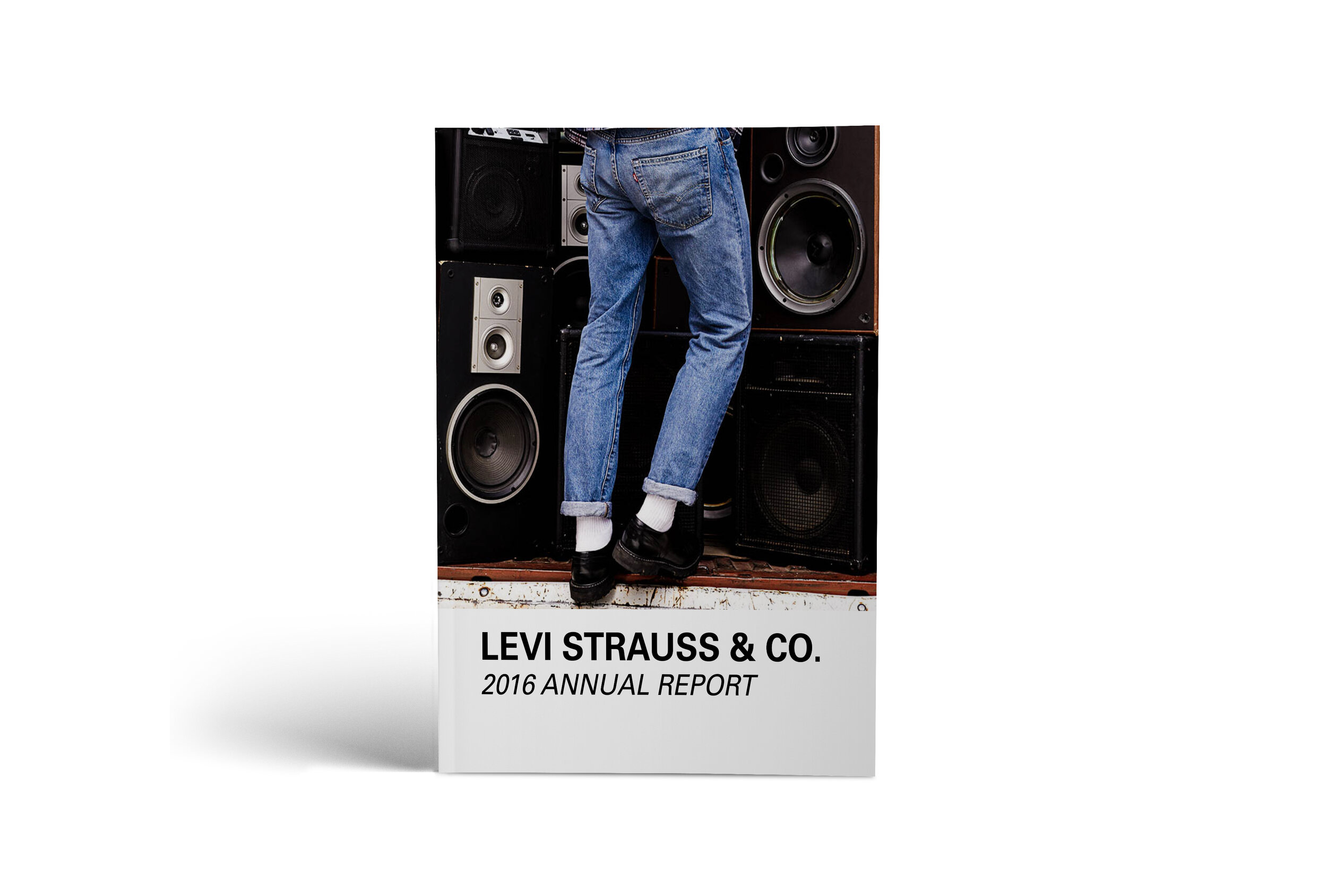 Levi Strauss Annual Report — mmjmm design