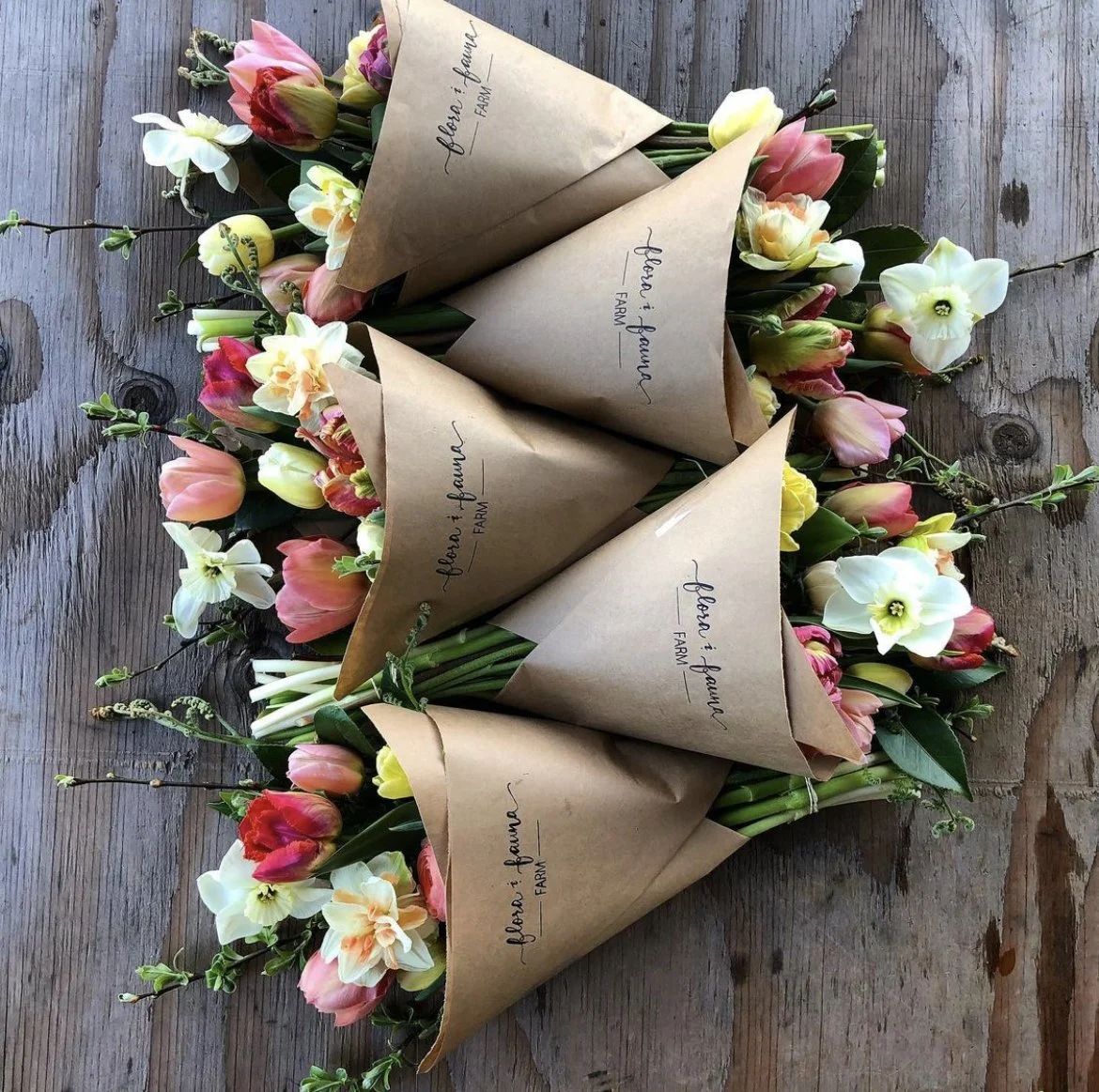 Spring Flower Bouquet Subscription (4 Bouquets)