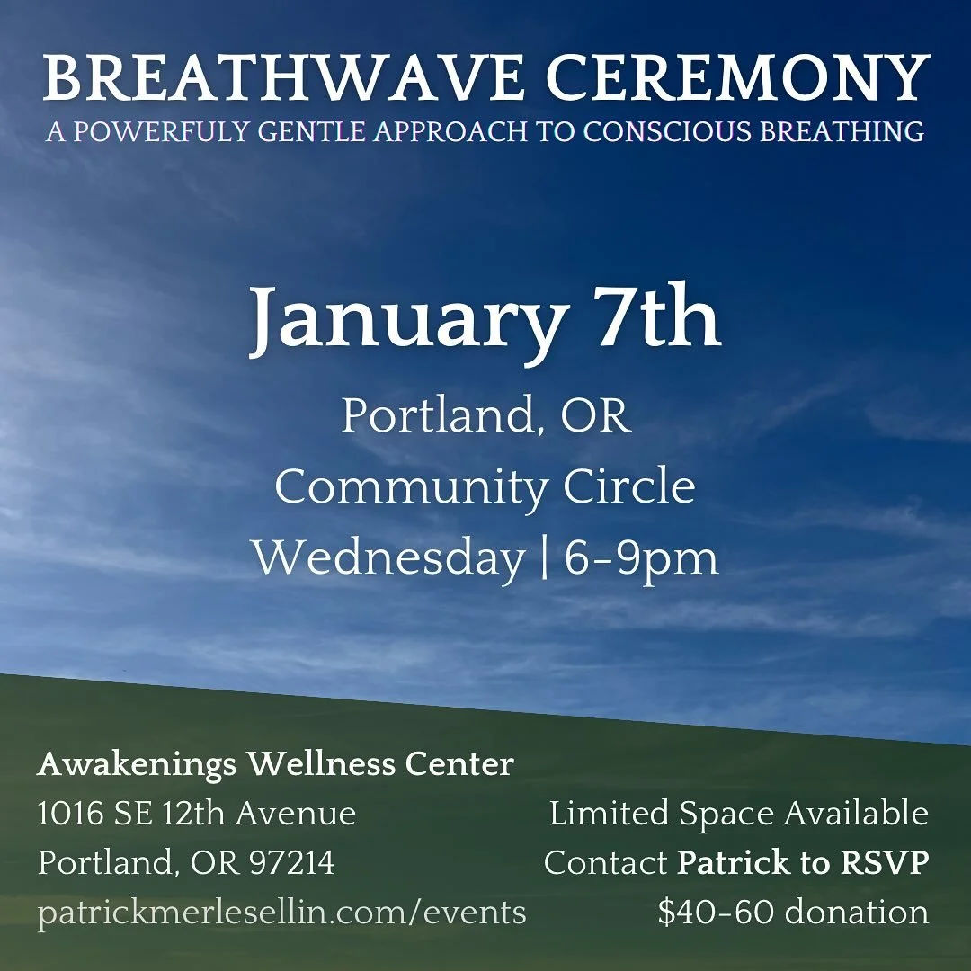 Just on the other side of the overcasted thoughts and certainties of stuck-ness is a feeling of fresh insight,

a new resonant reality.

We receive it every single time we circle up to Breathe, as faithfully as the sun rises, as sure as any star we c