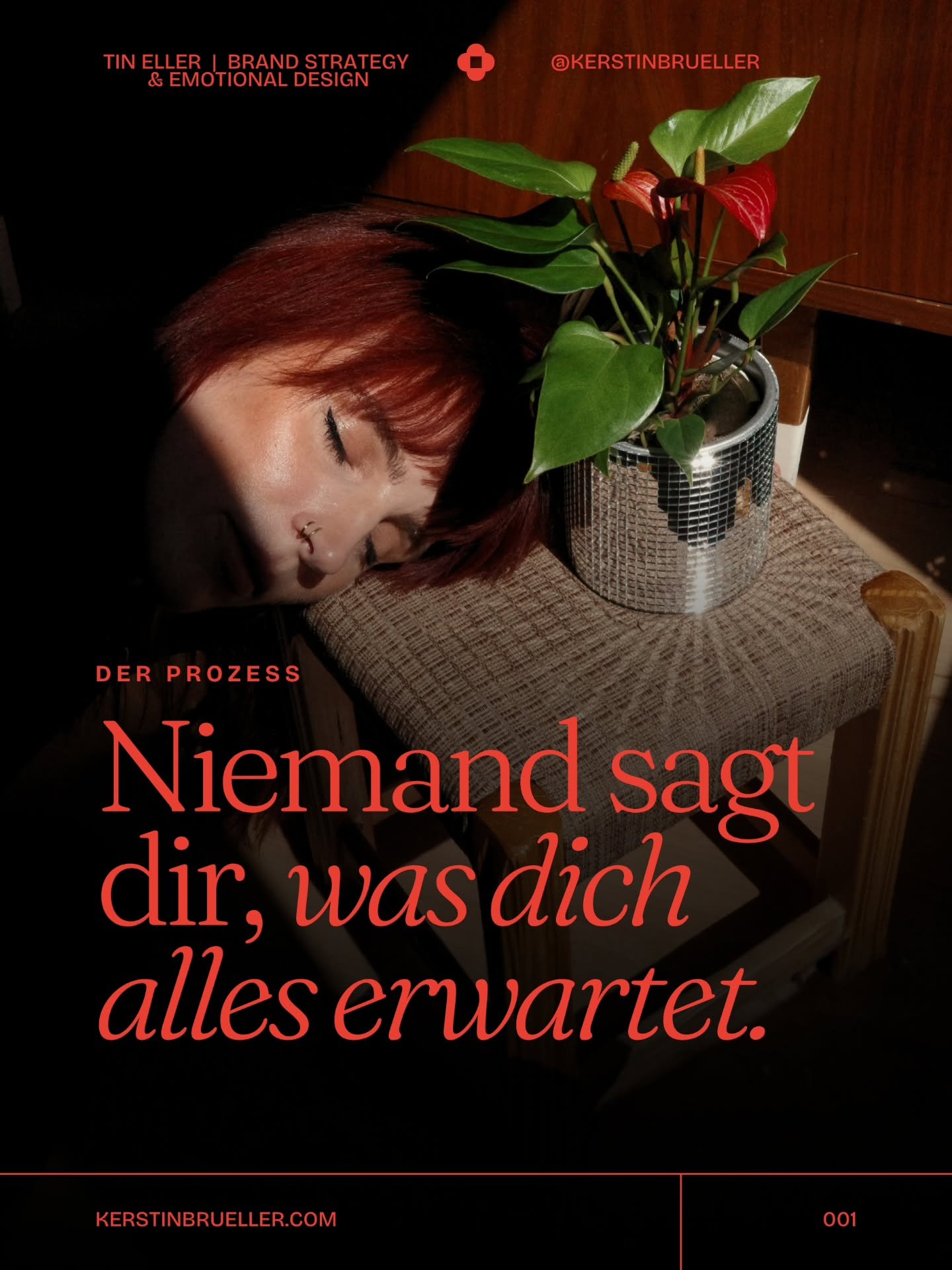 Hm, &hellip; stimmt eigentlich. Niemand sagt dir das vorher. Also ich hab's bislang nicht so klar getan.&nbsp;

N&auml;mlich, was in einem Branding-Prozess eigentlich passiert. Dass du dir zuerst selbst begegnest, bevor wir &uuml;berhaupt nur ansatzw