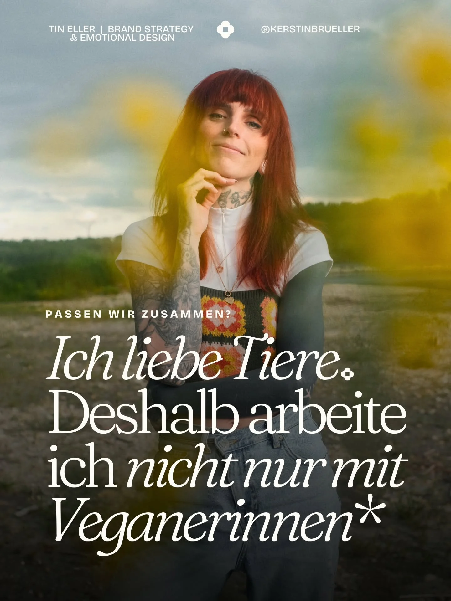 Ich liebe Tiere. Deshalb arbeite ich nicht nur mit veganen Unternehmerinnen*.

Meine Herzensgruppe? Ja, das sind vegane Unternehmerinnen*. Ich m&ouml;chte auch eine Br&uuml;cke sein, zu denen, die ein Business f&uuml;hren, das kein Tierleid tr&auml;g