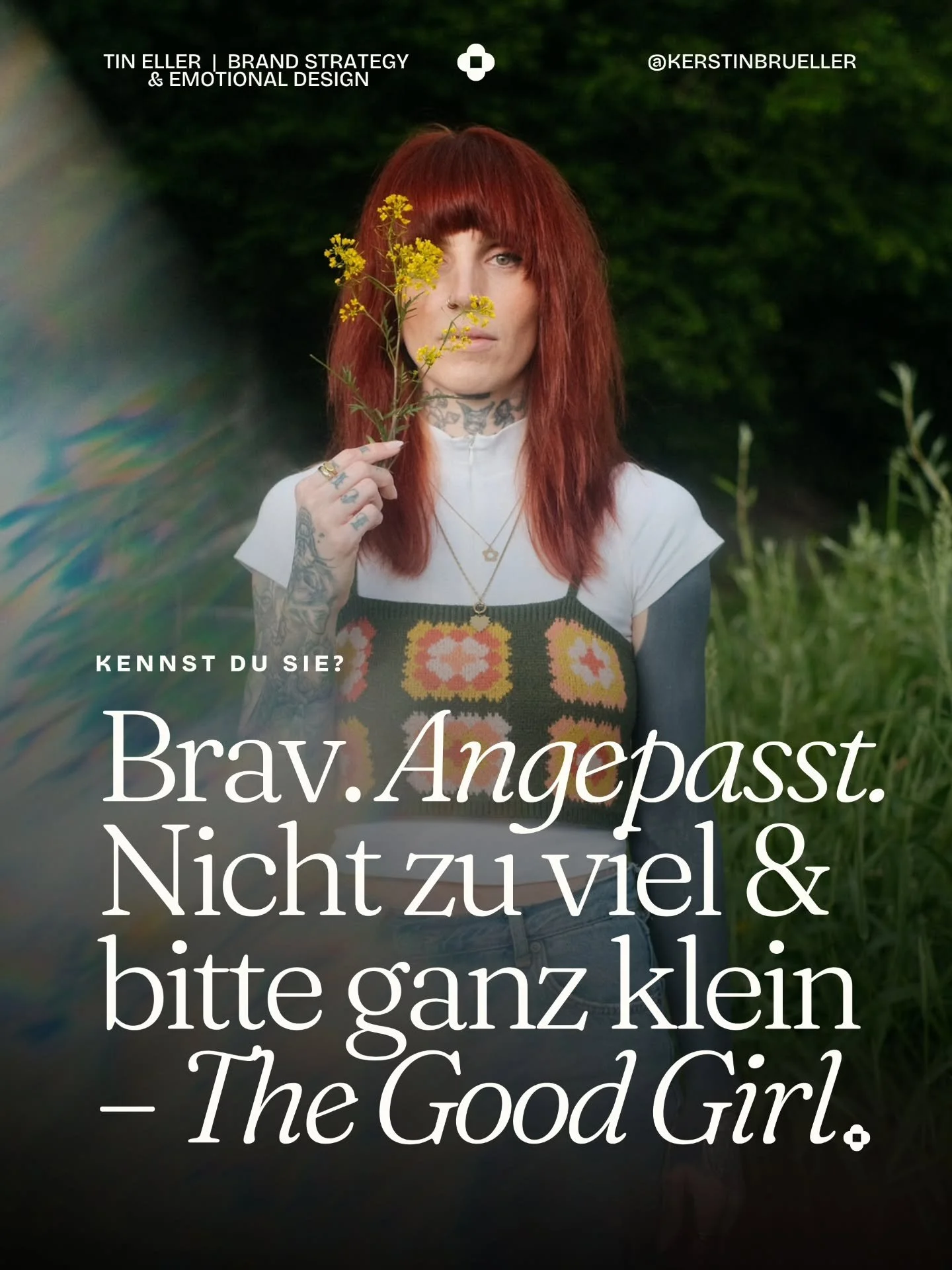 Die &bdquo;Good Girl Wound&ldquo; ist keine schlechte Angewohnheit. Sie ist eine Trauma-Reaktion, die sich unter anderem in Perfektionismus, Selbstaufopferung und Angst vor Kritik zeigt und die leiser mitbestimmt als du denkst.

Ich kenn&rsquo; das a