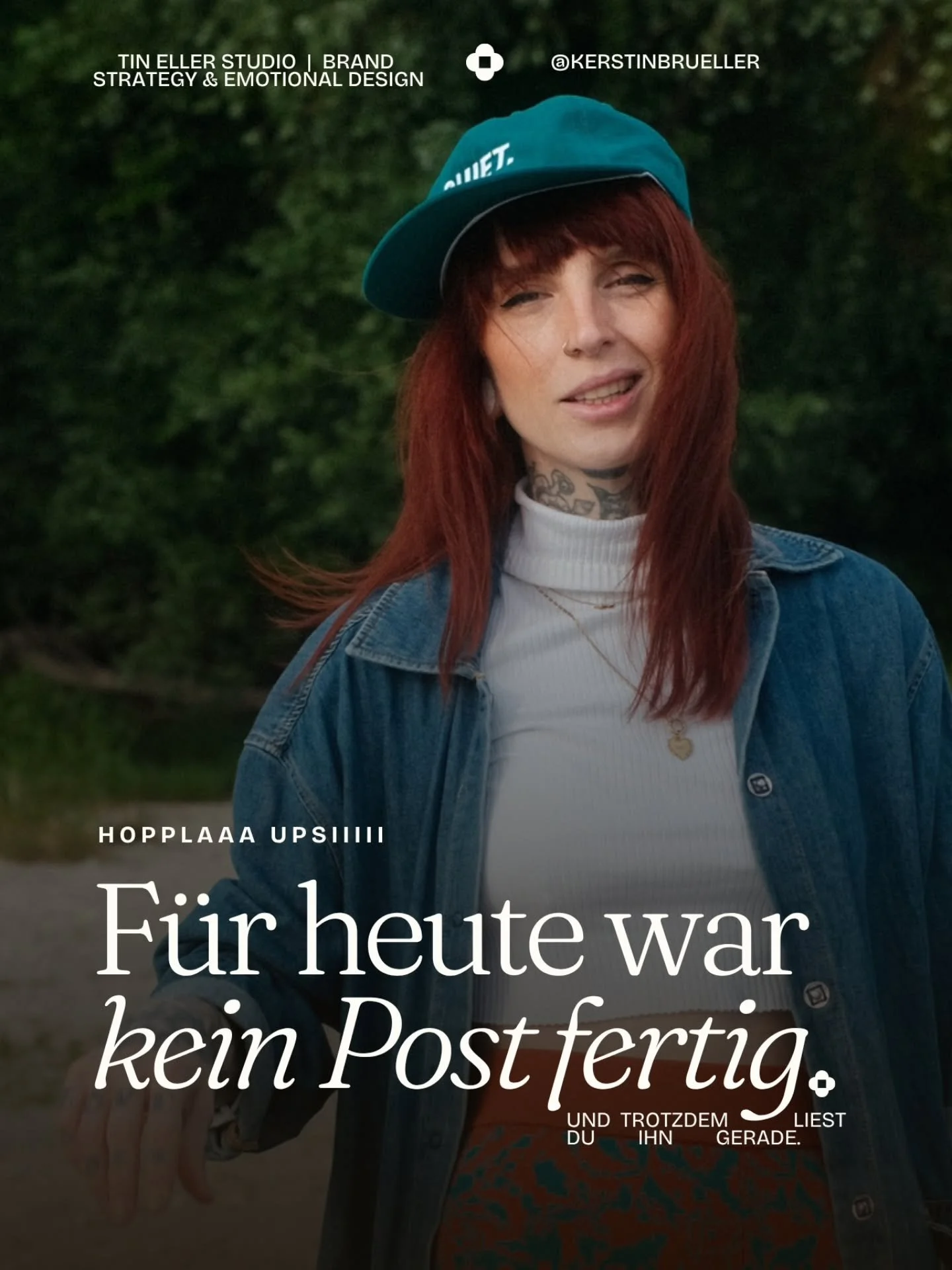 Heute gibt&rsquo;s keinen durchgeplanten Post, keine drei &Uuml;berarbeitungen und kein perfektes Timing. Nur ein paar schnelle Worte, weil Gedanken, weil gerade im Hintergrund vieles aufgebaut wird und auch meine Kapazit&auml;ten auch endlich sind. 