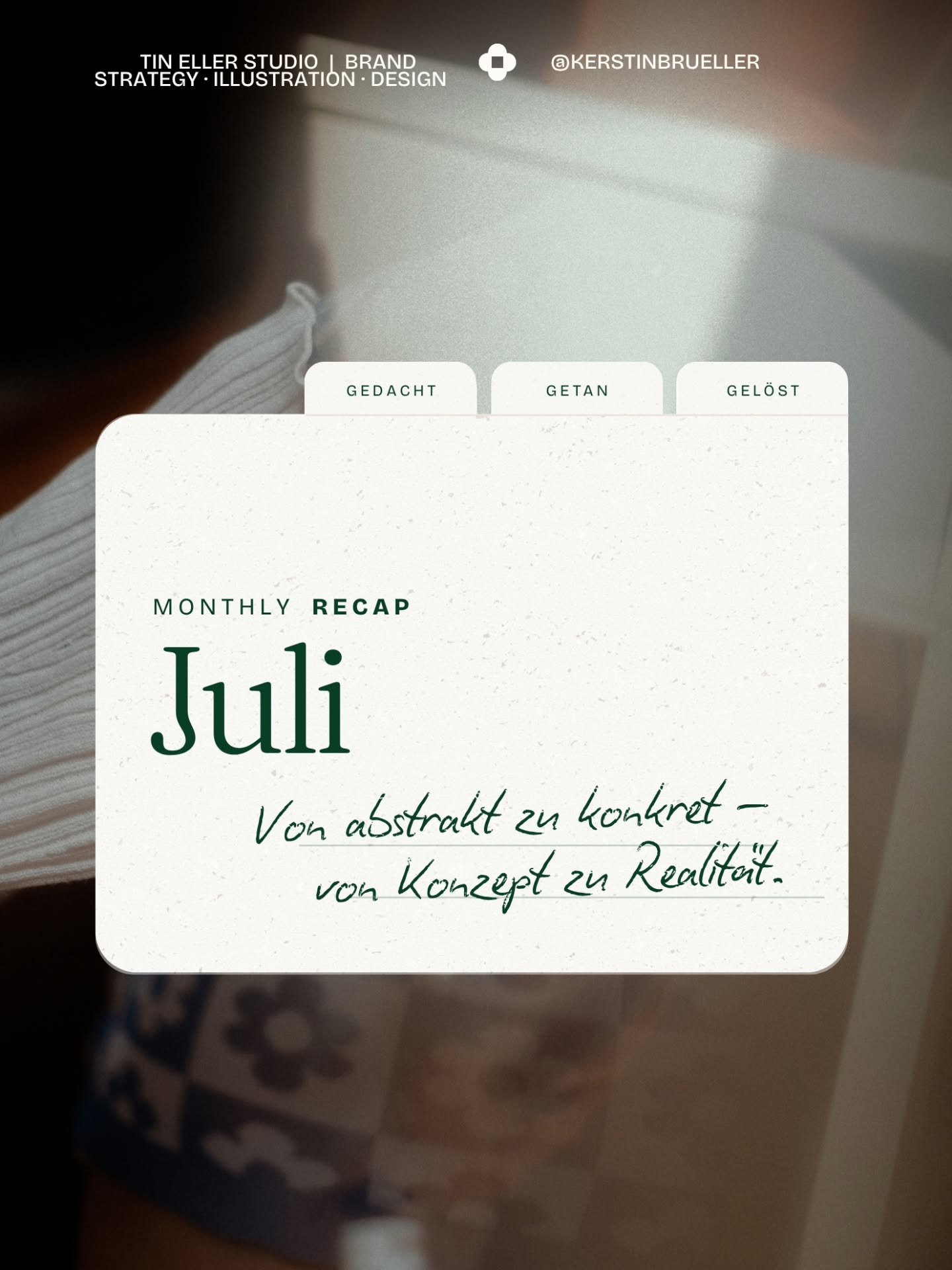 Der Juli hat gleich stark gestartet und hat nicht mehr aufgeh&ouml;rt. ✿

Letzte Vorbereitungen f&uuml;rs Sommerfest, Shop-Aufbau (mit viel Geduld), Branding-Unterlagen, Gespr&auml;che, Pl&auml;ne, Fotoshootings &ndash; bunt, laut, stressig, lustig. 