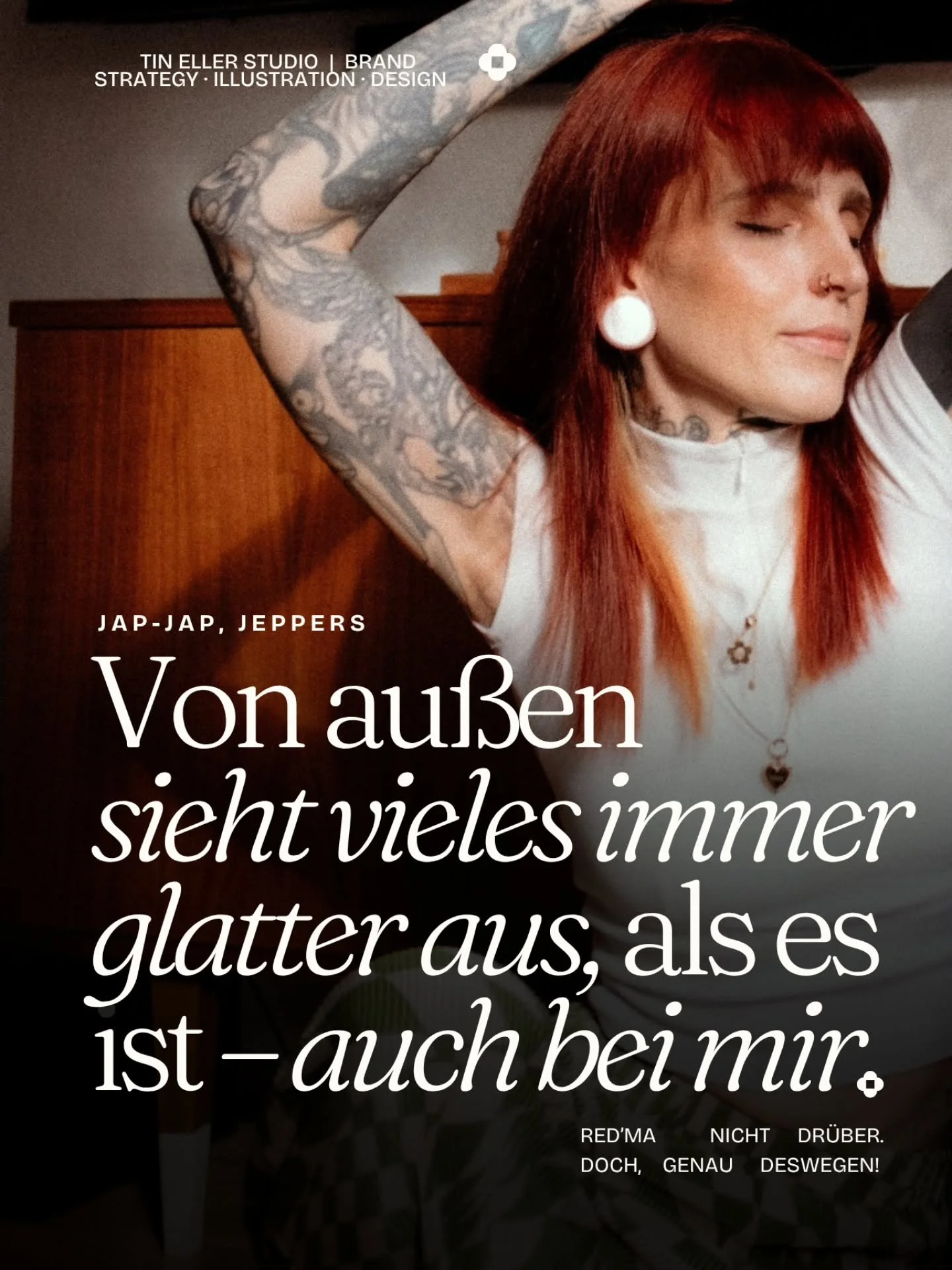 Es gibt diesen Moment im Prozess, wo alles auf dem Tisch liegt und es kurz aussieht wie &hellip; naja, genau wie mein Desktop. ✿

Und genau da passiert das Beste. Nicht weil Chaos produktiv klingt und man das so sagen soll, damit&rsquo;s nach viel au