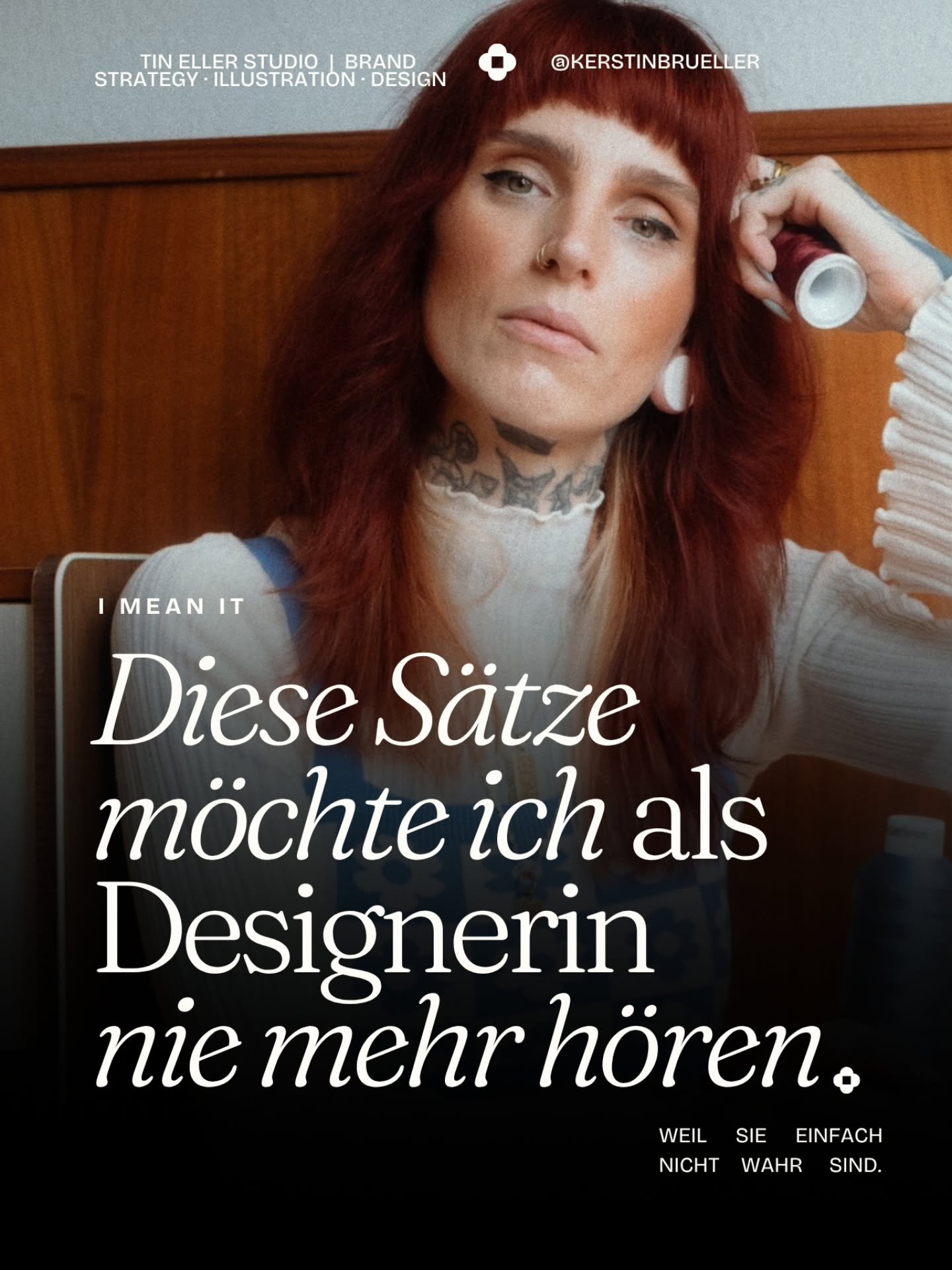 Diese S&auml;tze kenne ich viel zu gut. Ich hab sie selbst gesagt. Manchmal laut, manchmal leise innen drinnen und meistens genau dann, wenn ich eigentlich schon wusste, dass sich etwas &auml;ndern m&ouml;chte und auch ehrlich musste. ✿ Sie haben mic