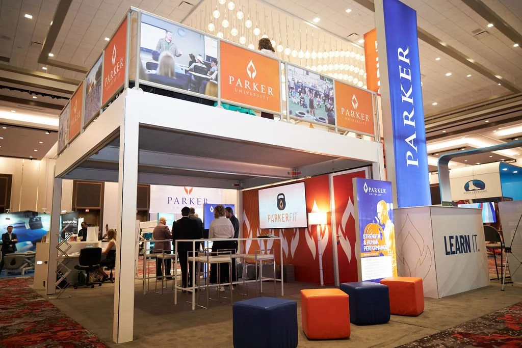 Two-story expo hall booth to highlight Parker University