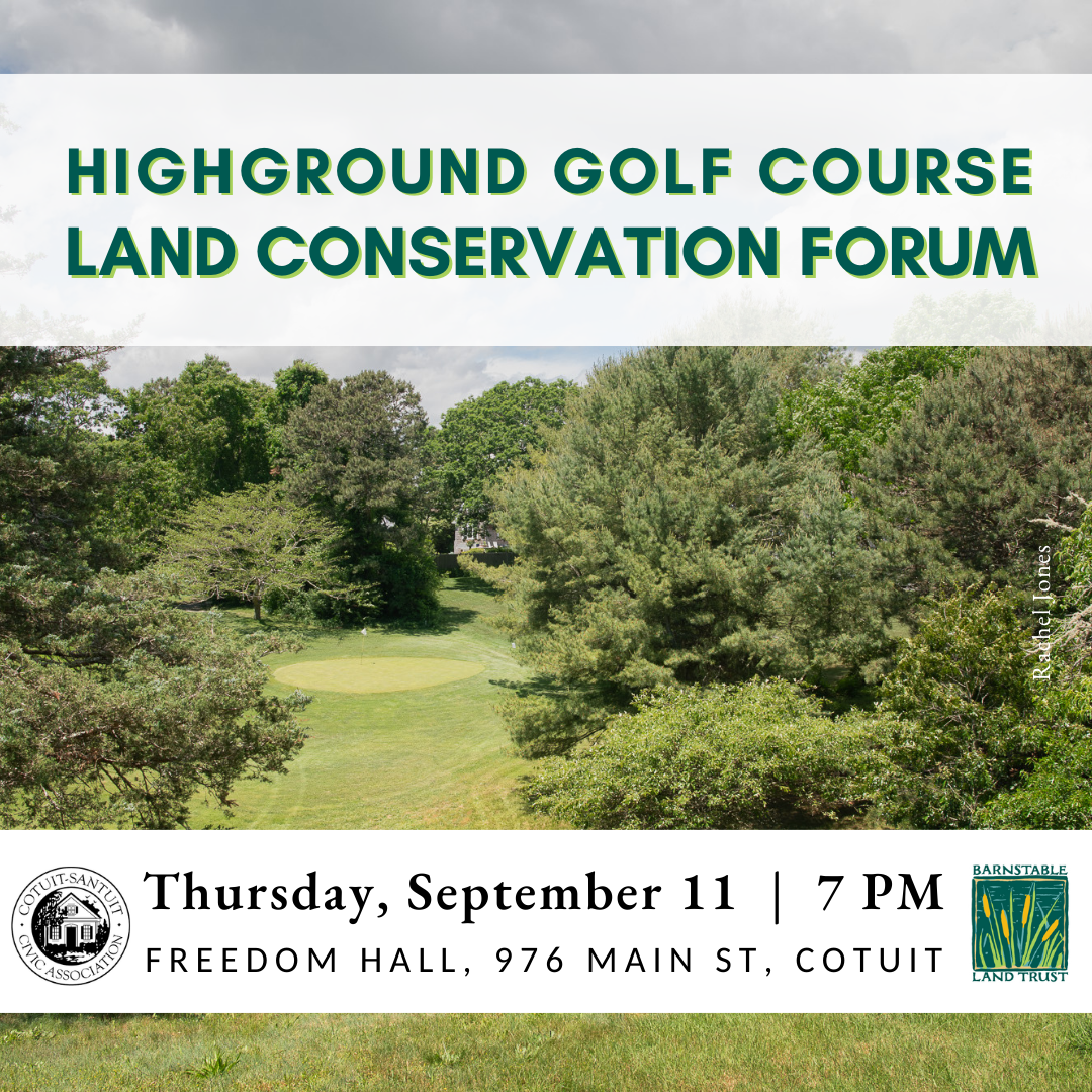Highground Golf Course Land Conservation Forum