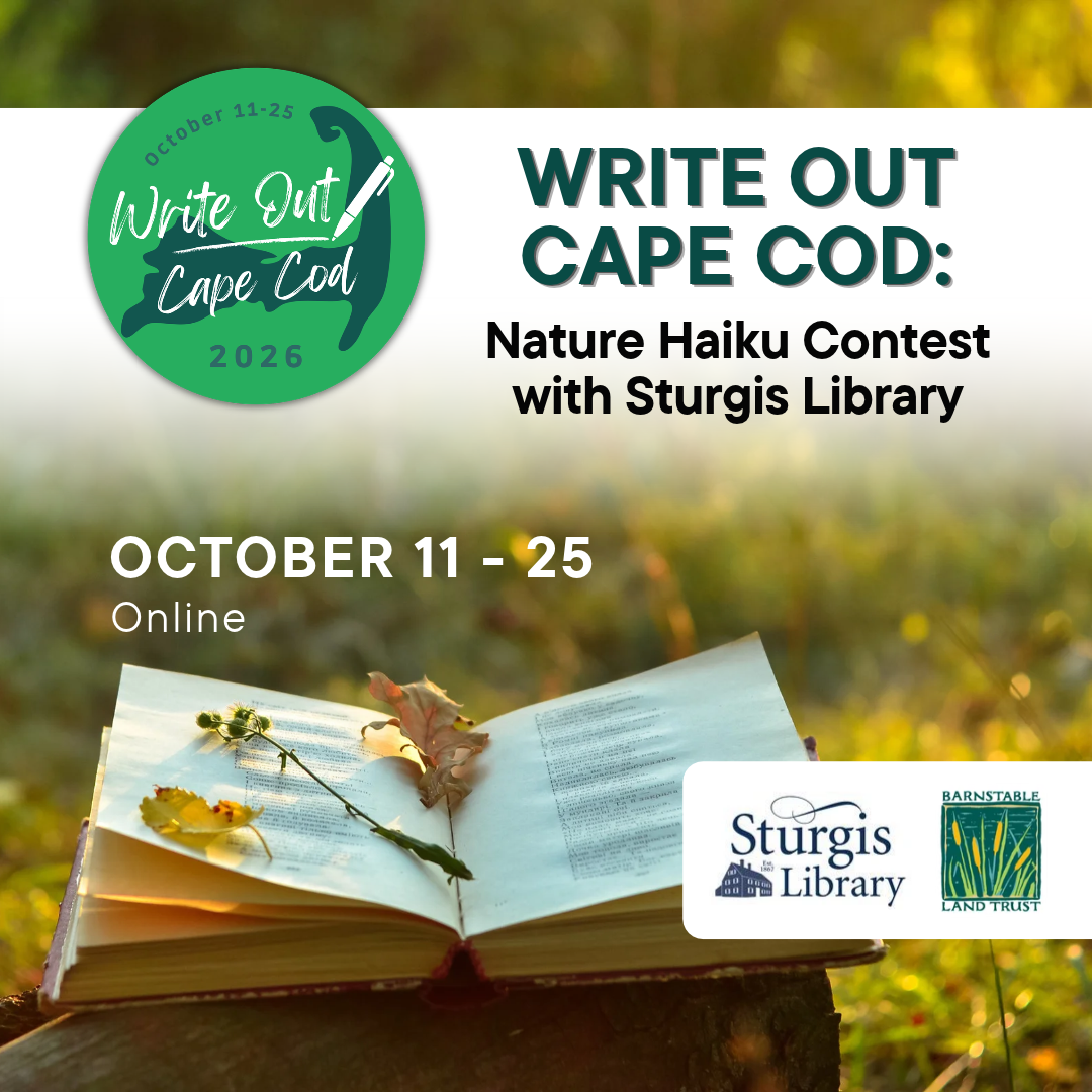 Write Out Cape Cod: Nature Haiku Contest with Sturgis Library (Partner Program)