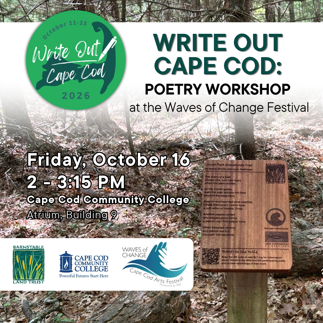 Write Out Cape Cod: Poetry Workshop at the Waves of Change Festival