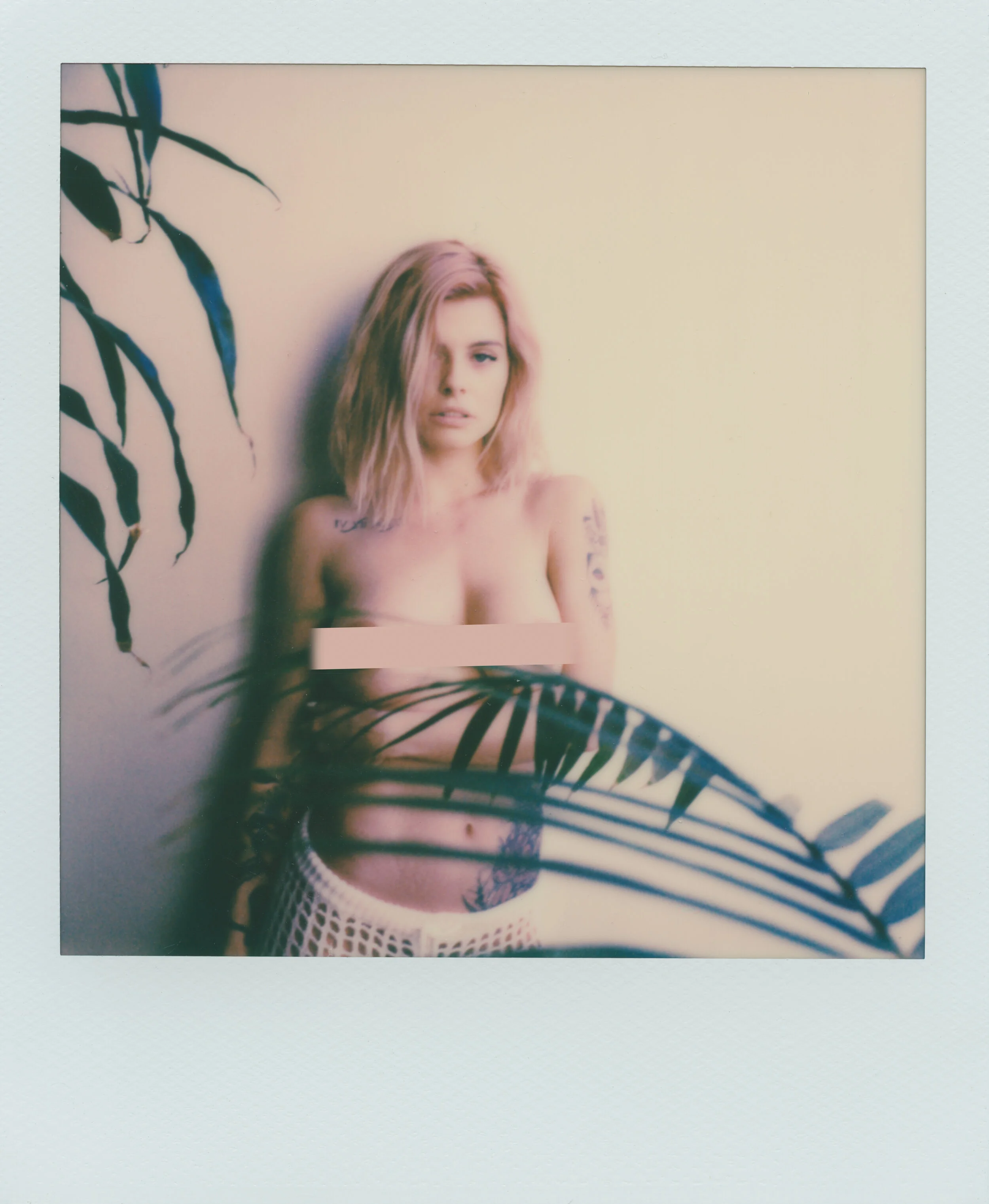 Spilled Milk - Polaroid Originals SX-70 Type