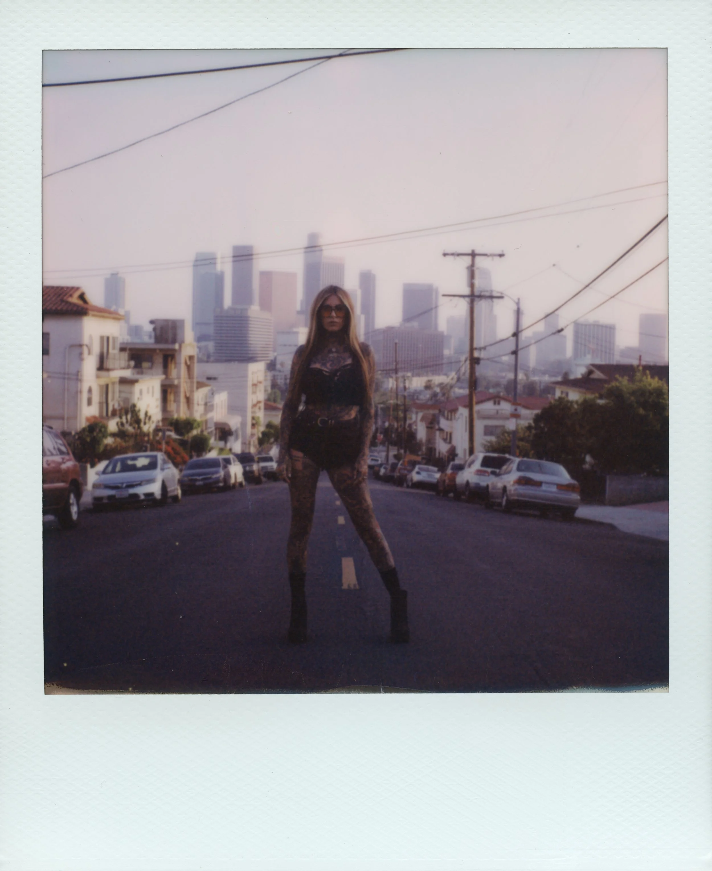 Lu Bellah - Polaroid SX-70 Type