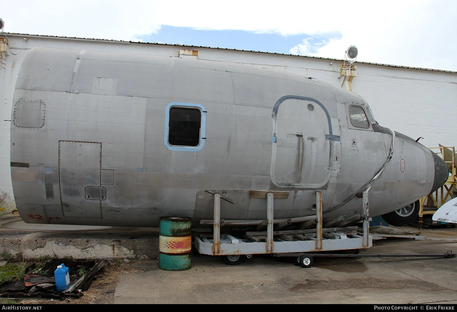 Liquidation of DC-6 nose
