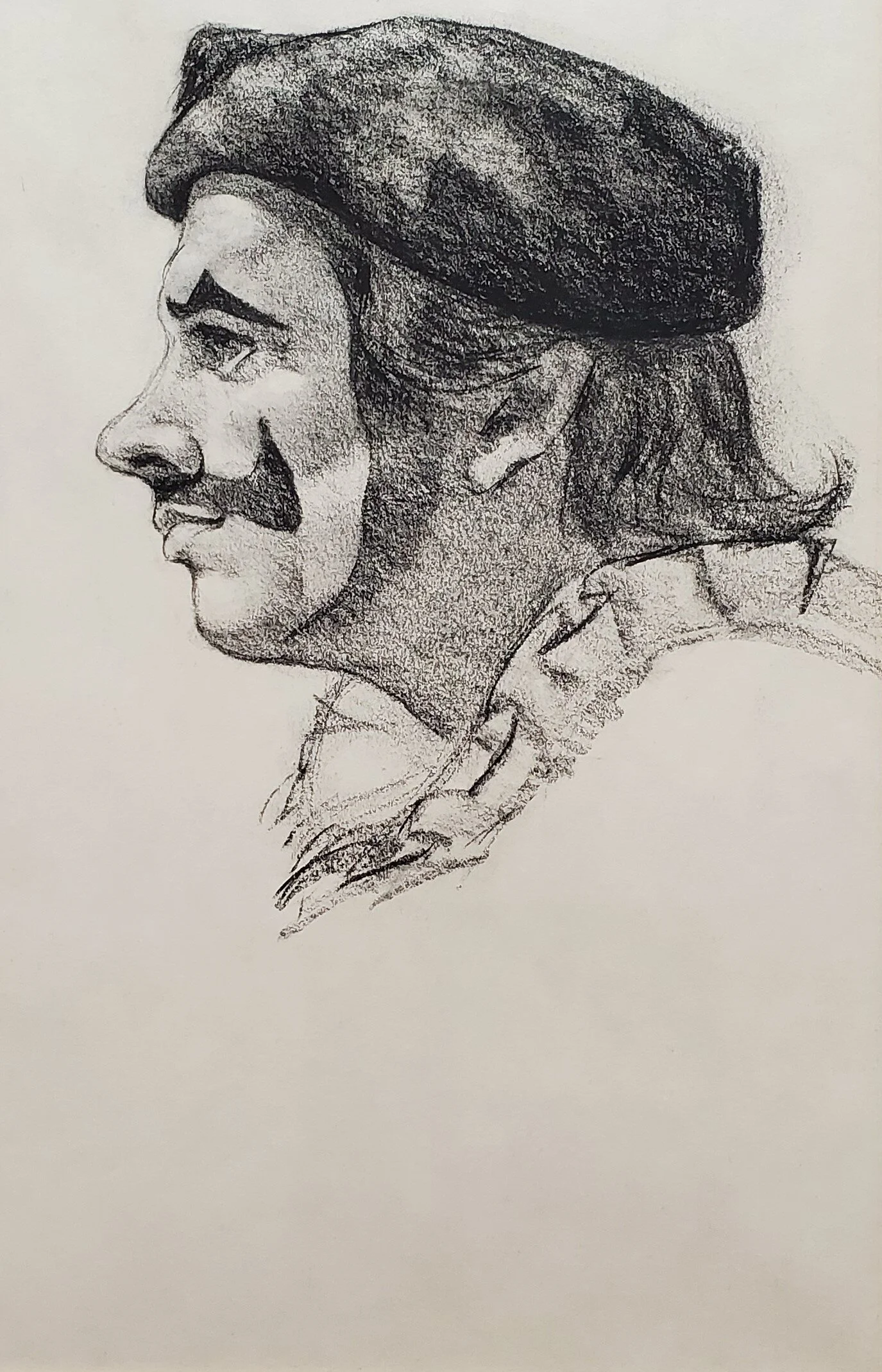 WM Colvin-Mustache Man- Pen & Pencil Drawing 14 1-8x20.jpg