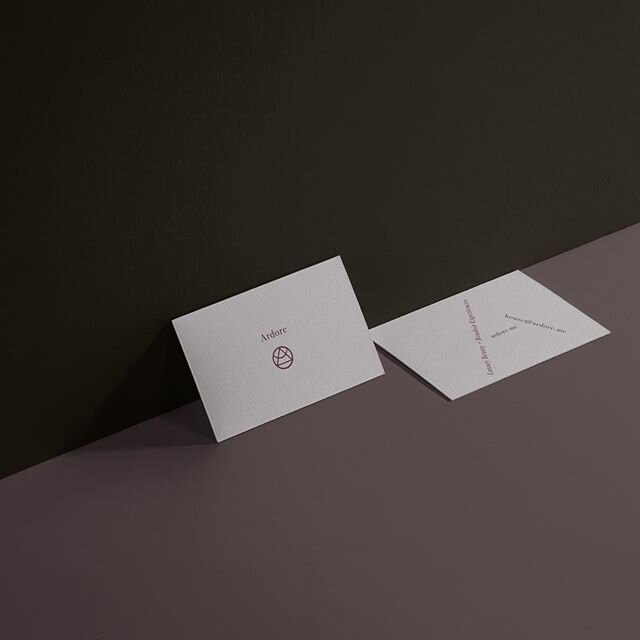 identity / logo design for @ardore.me
we LOVE the way these business cards turned out💫