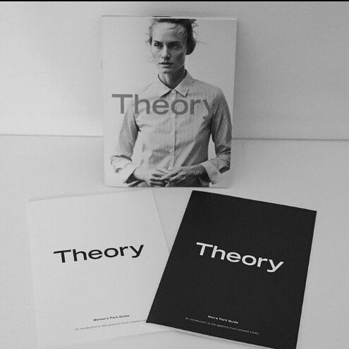 Just like the brand&rsquo;s design philosophy, printed collateral for @theory__ are tailored pieces made from the best materials.