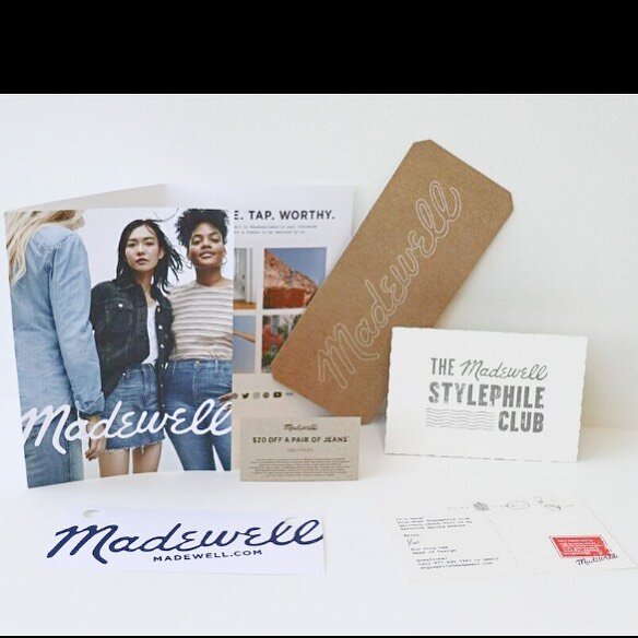 Suite of printed collateral, always @madewell