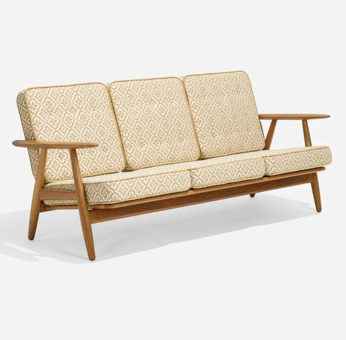 GE 240/3 Sofa by Hans J. Wegner in Oak — Midnight Sunlight