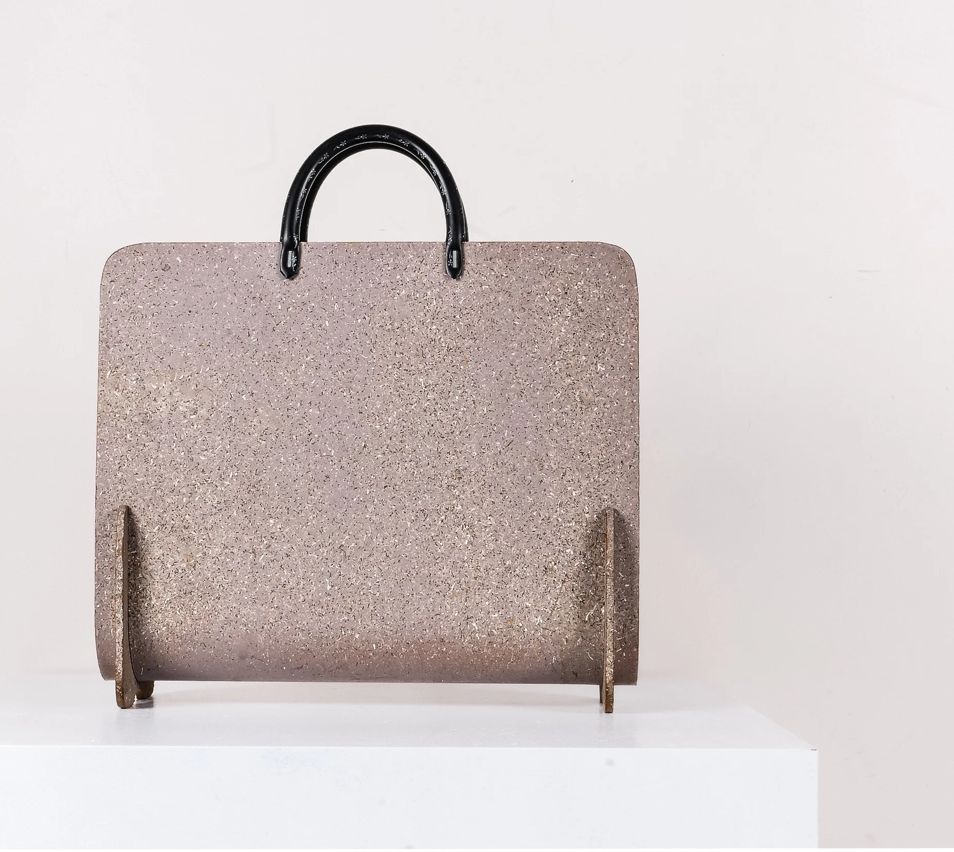 Modernist Masonite Magazine Stand