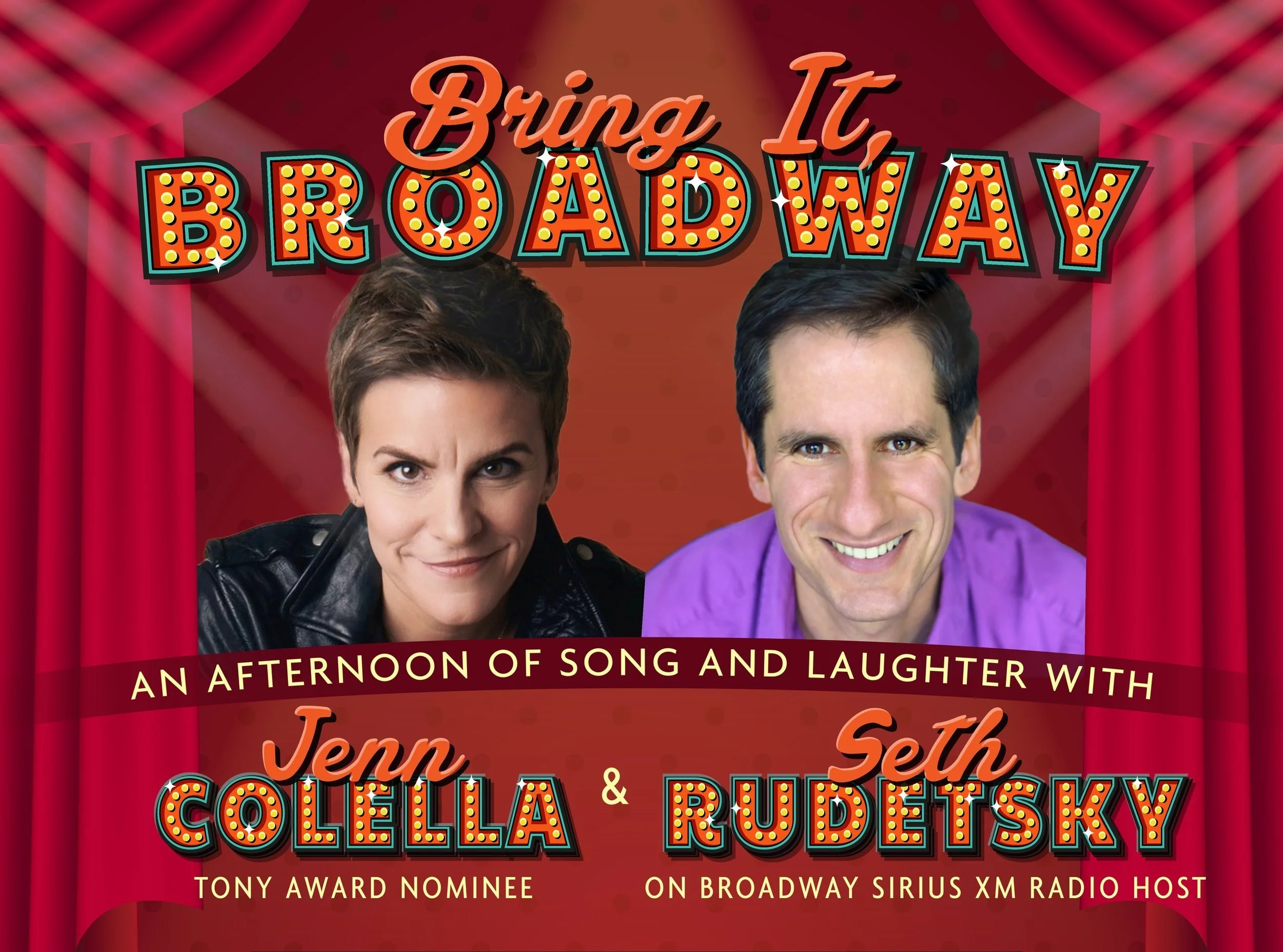PAST - Bring It, Broadway: Jenn Colella and Seth Rudetsky