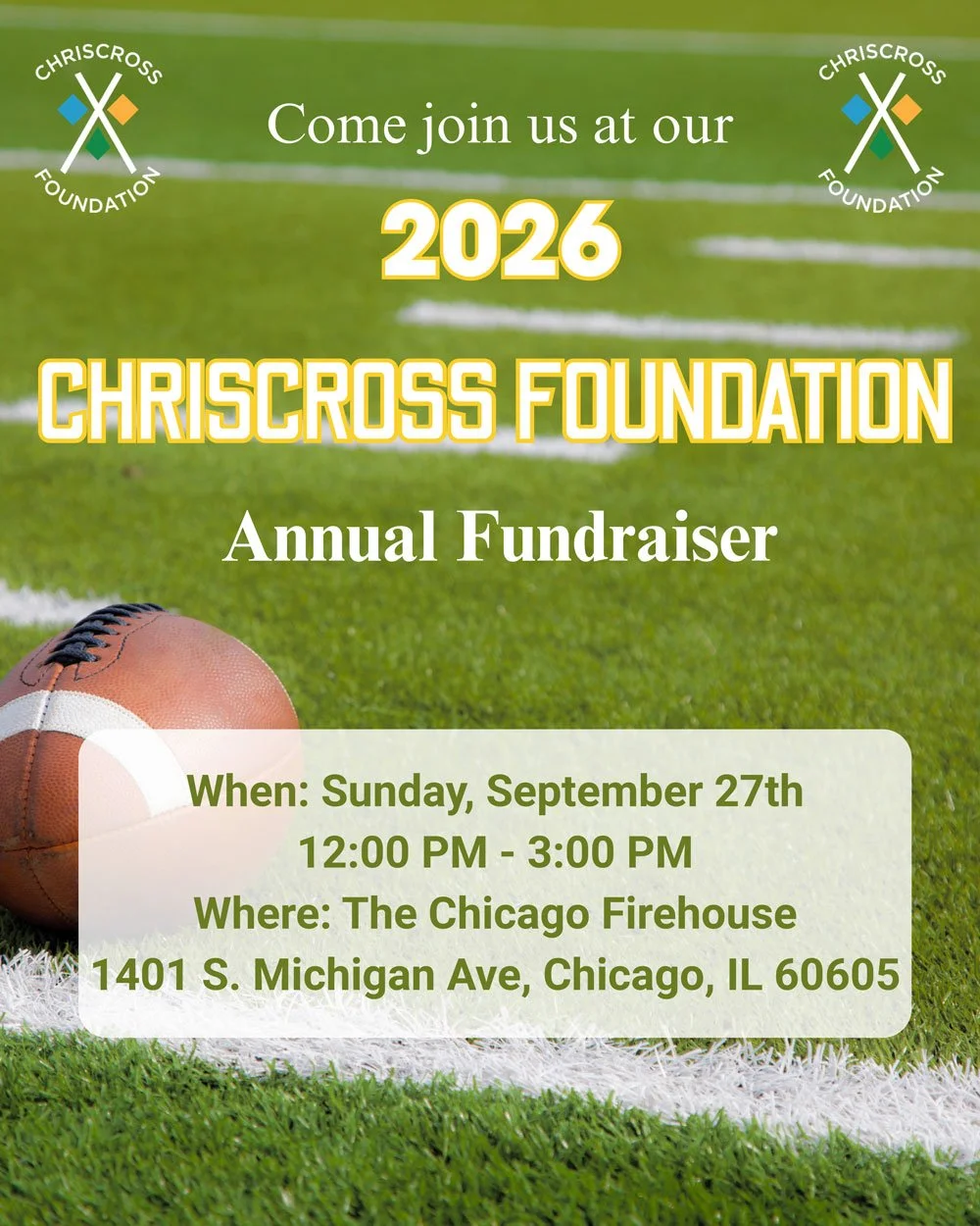 6th Annual CHRISCROSS Foundation Fundraiser