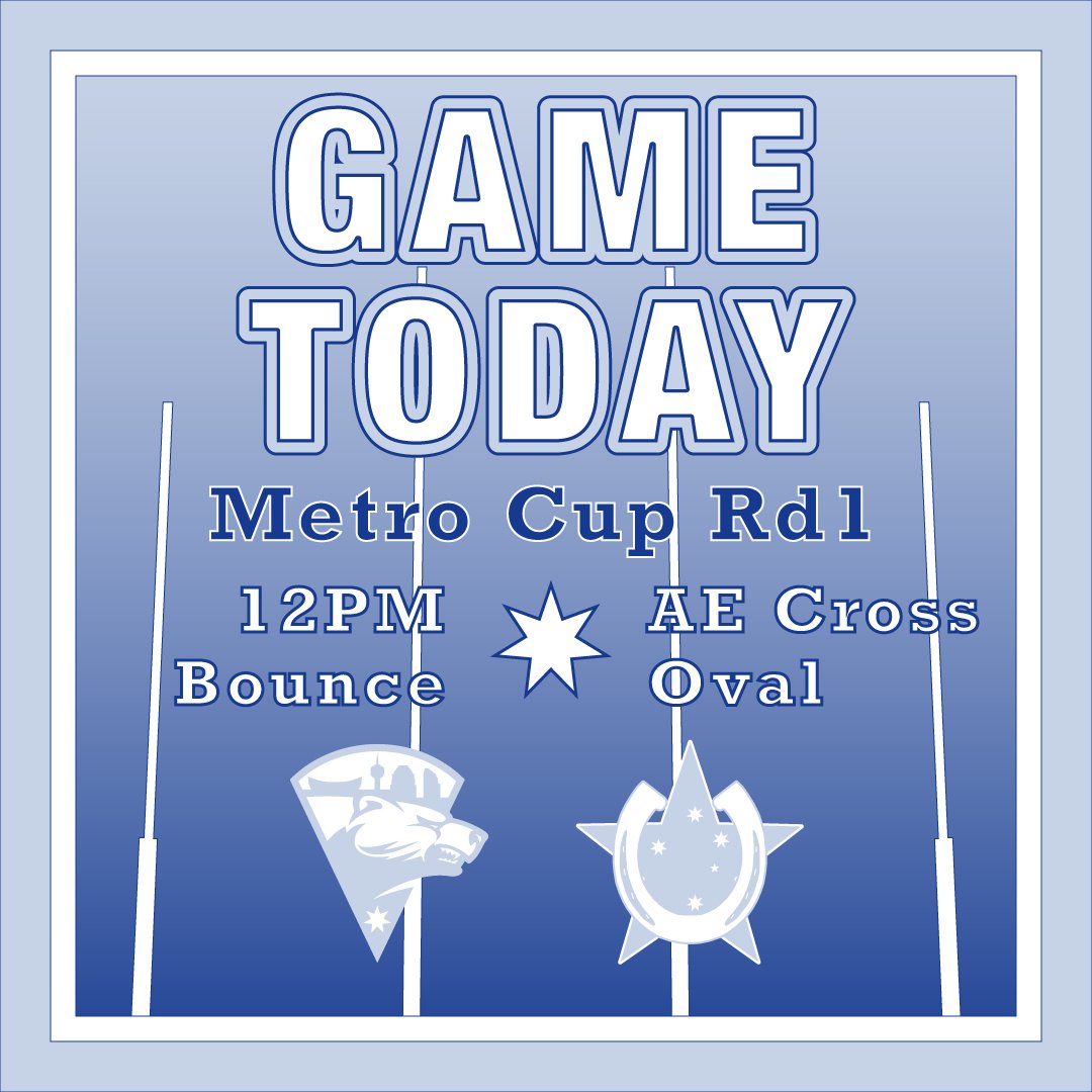 It's gameday! 

First Metro Cup game of the season followed by a bbq. See y'all down at AE Cross!