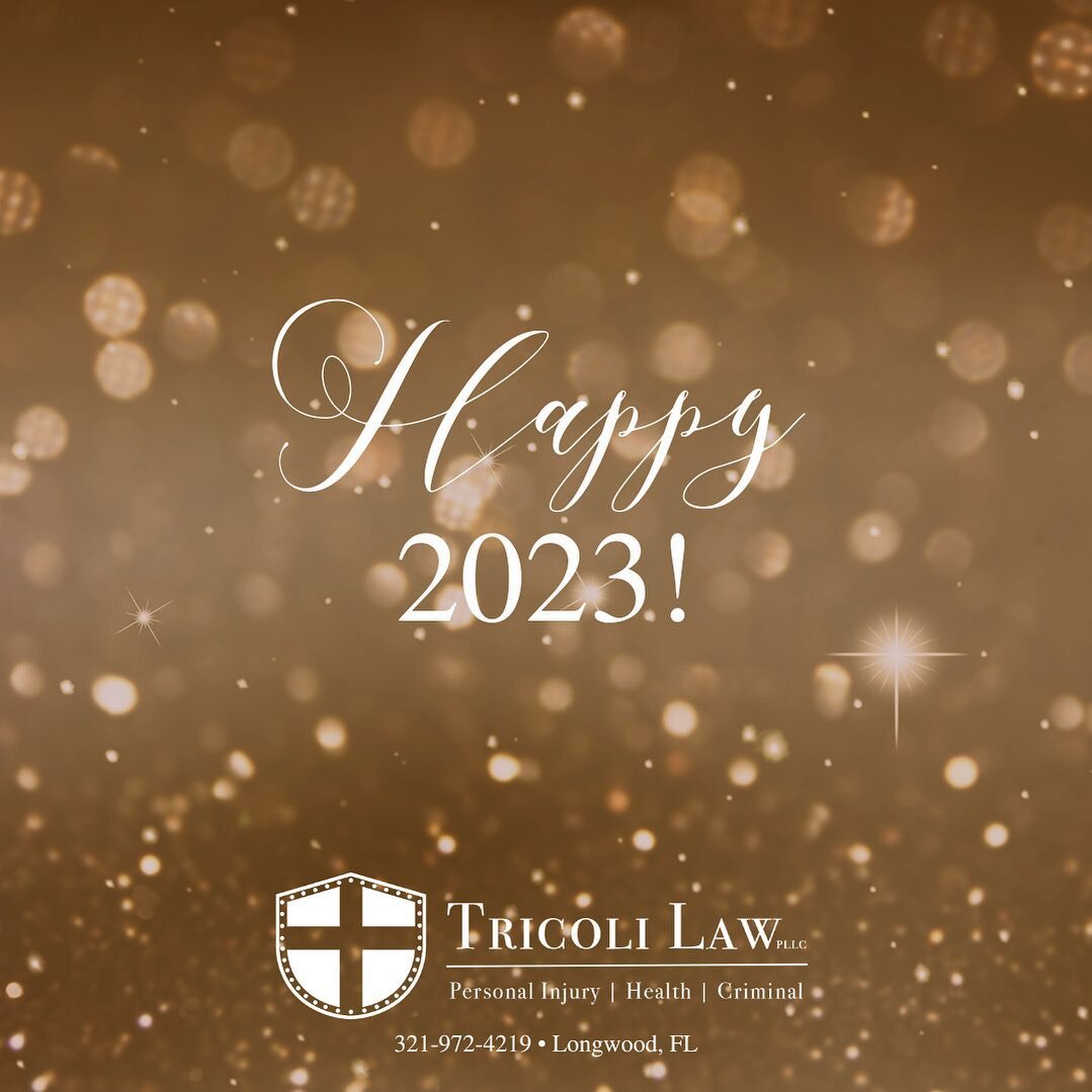 🎇The Tricoli Law team wishes everyone a wonderful and prosperous 2023!