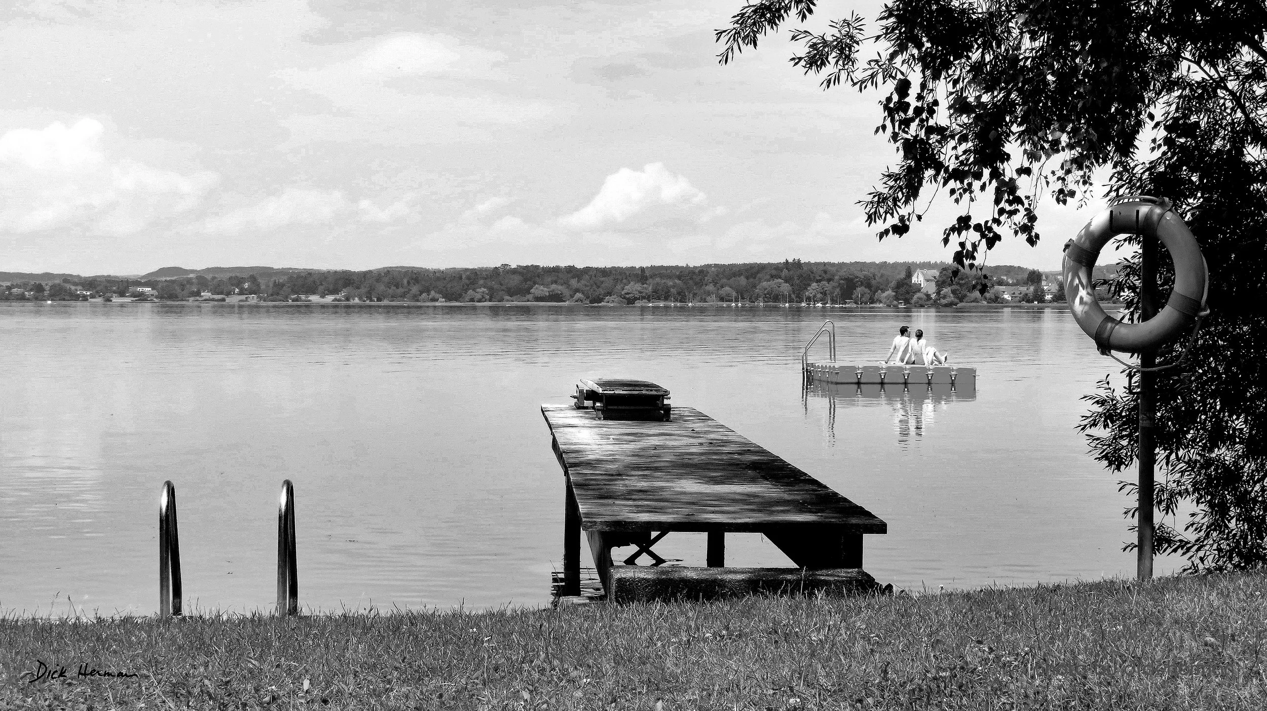 Swiss Dock B/W