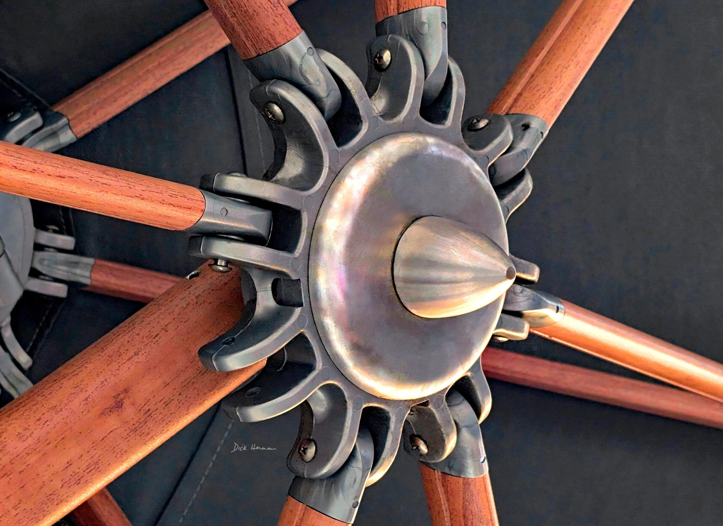 Looking up into a commercial umbrella while  enjoying a cup of coffee at an outdoor cafe