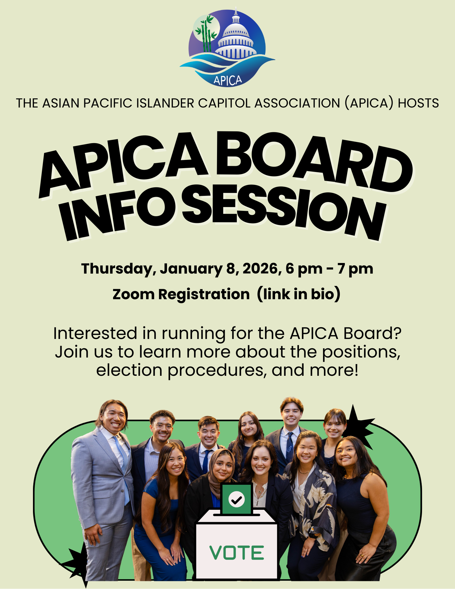 APICA Board Info Session
